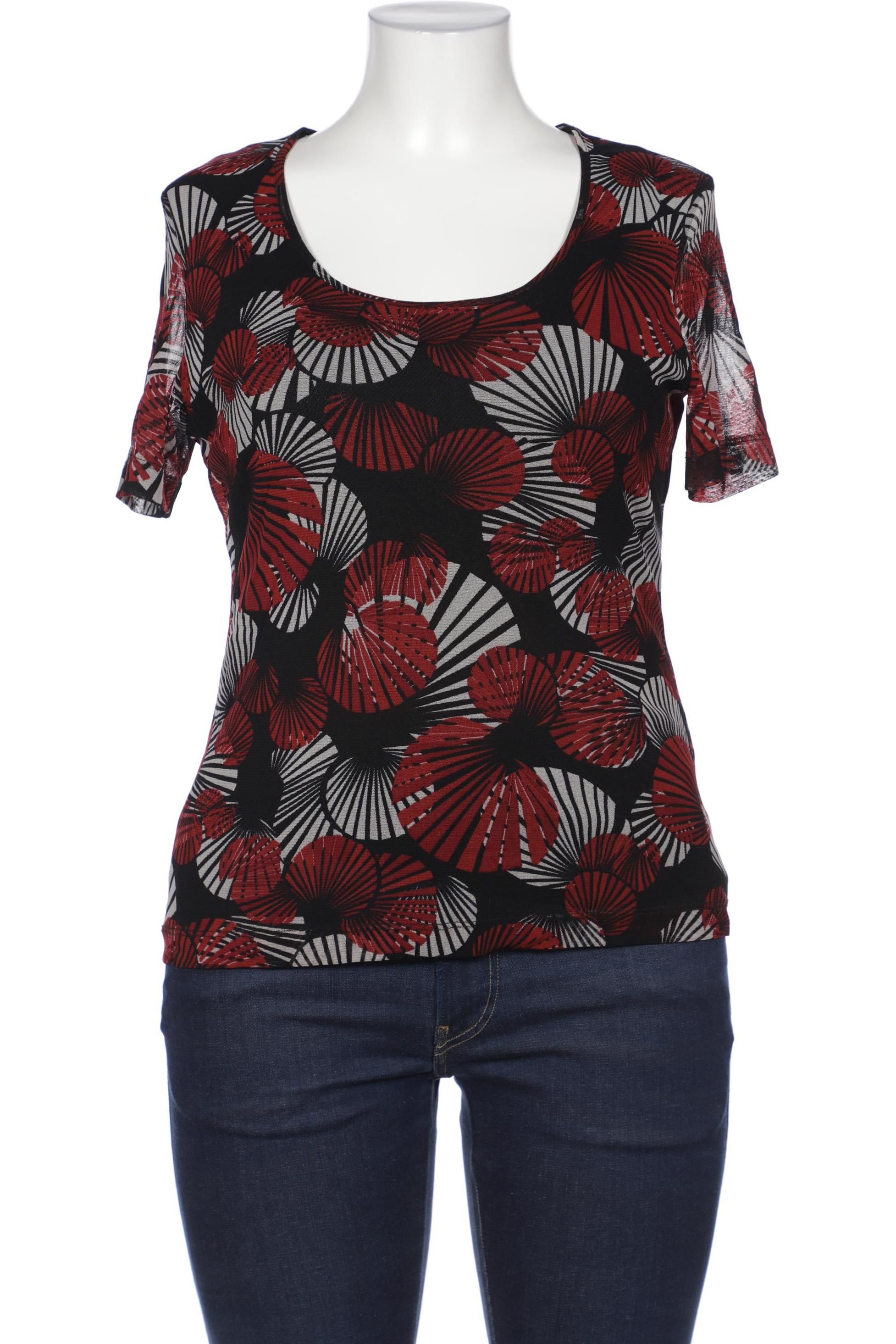 

Taifun Damen T-Shirt, schwarz, Gr. 42