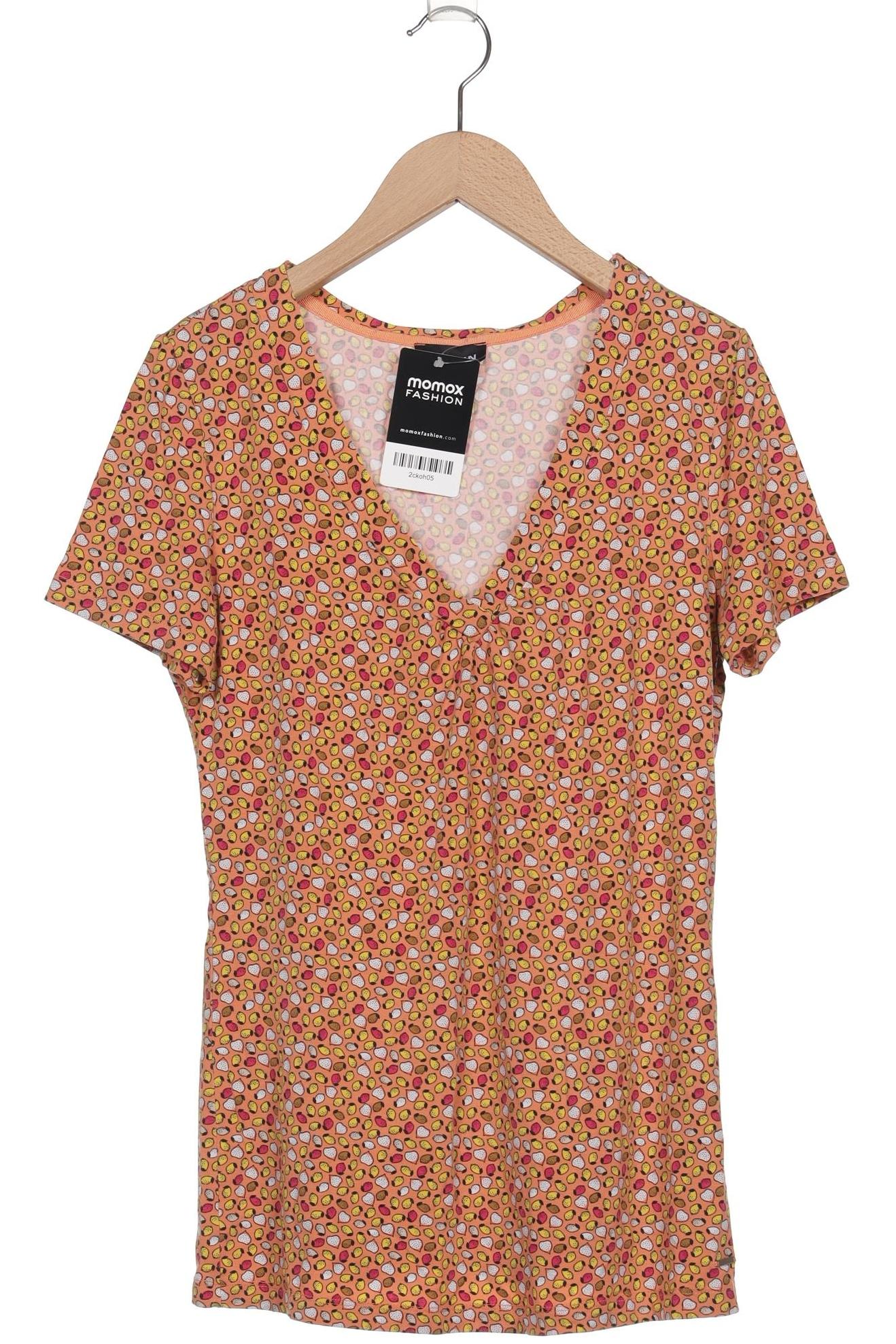 

Taifun Damen T-Shirt, orange, Gr. 36
