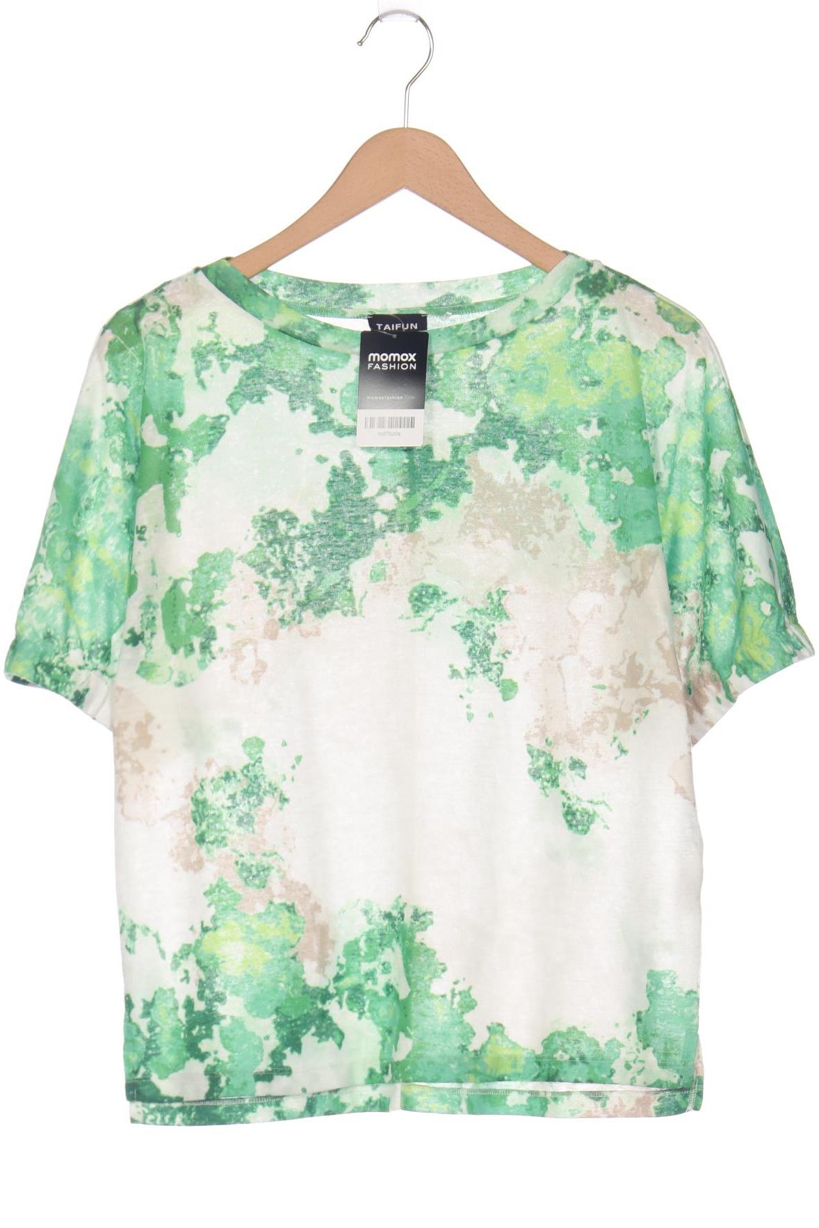 

Taifun Damen T-Shirt, grün, Gr. 40