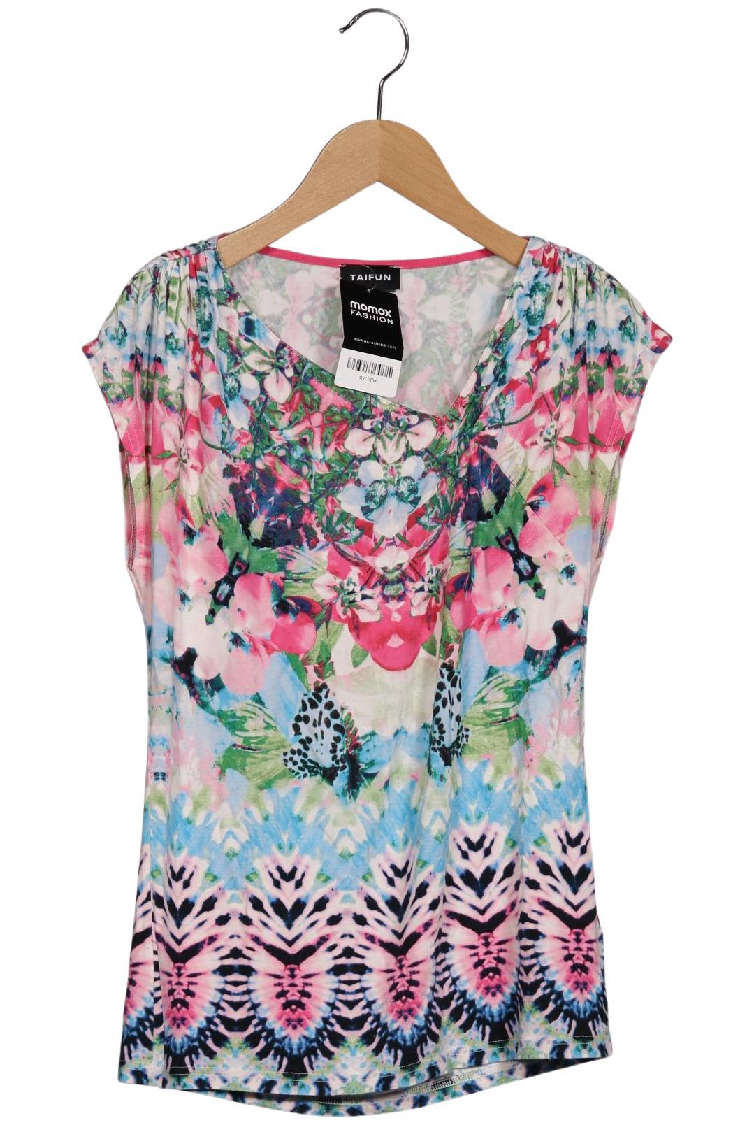 

Taifun Damen T-Shirt, mehrfarbig, Gr. 34