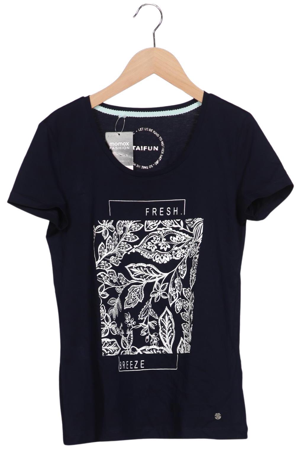 

Taifun Damen T-Shirt, marineblau, Gr. 32