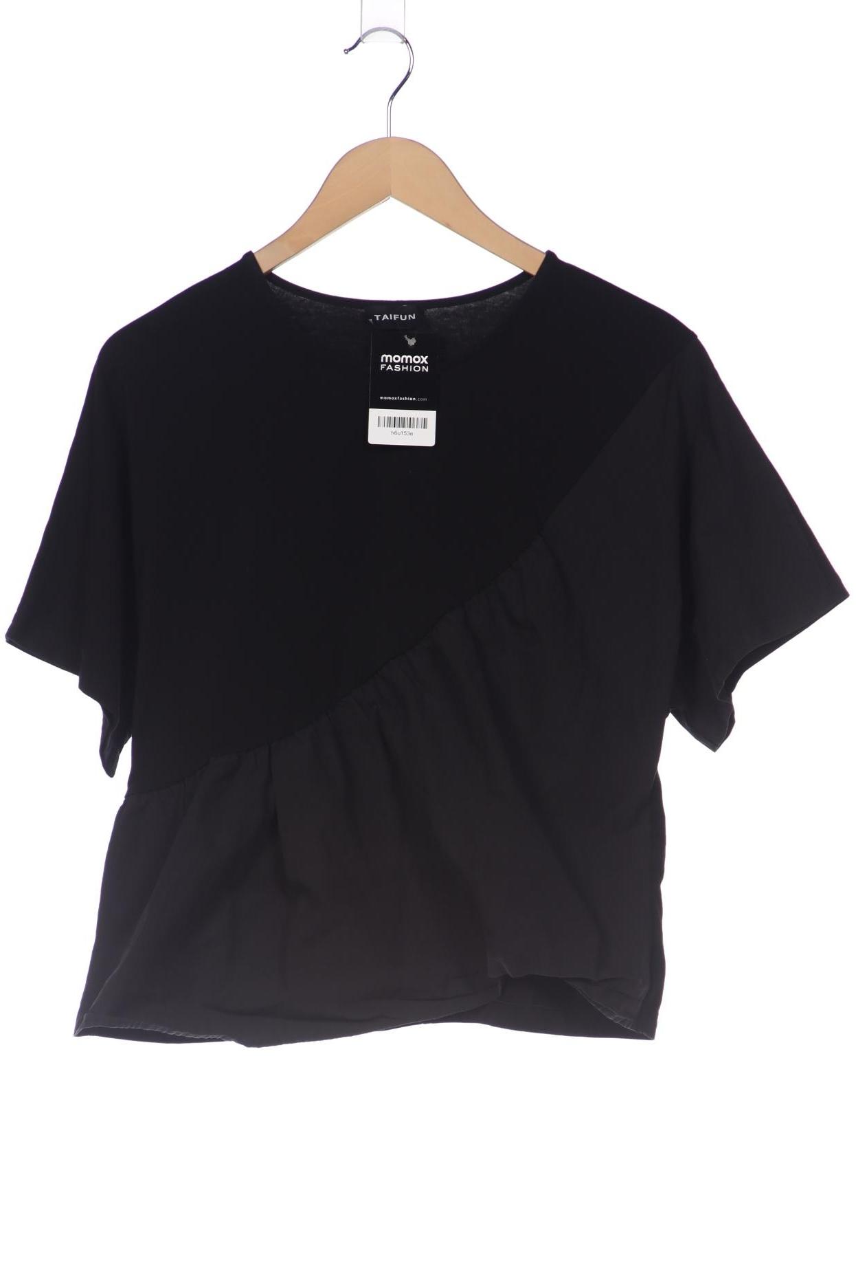 

Taifun Damen T-Shirt, schwarz, Gr. 44