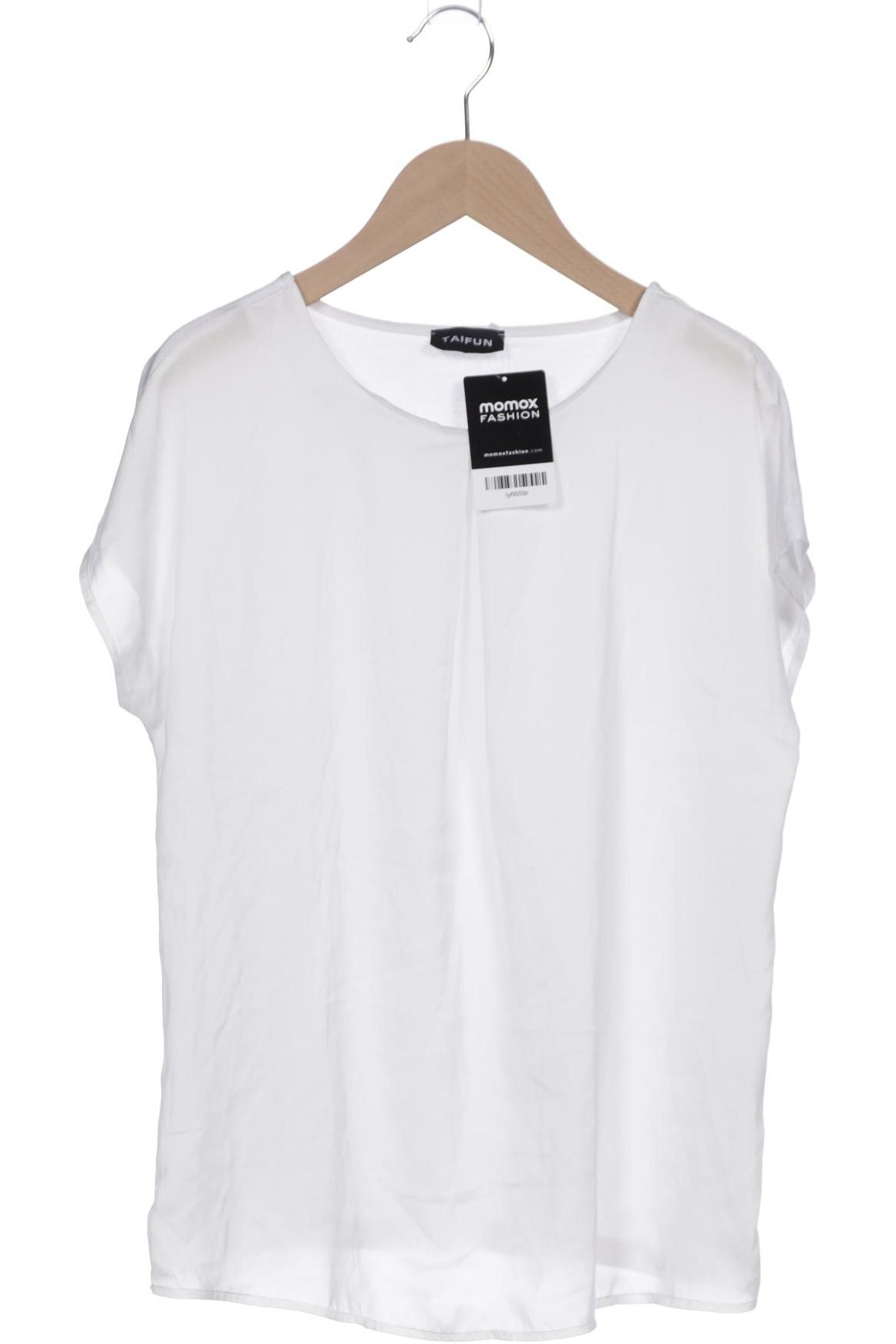 

Taifun Damen T-Shirt, weiß, Gr. 38