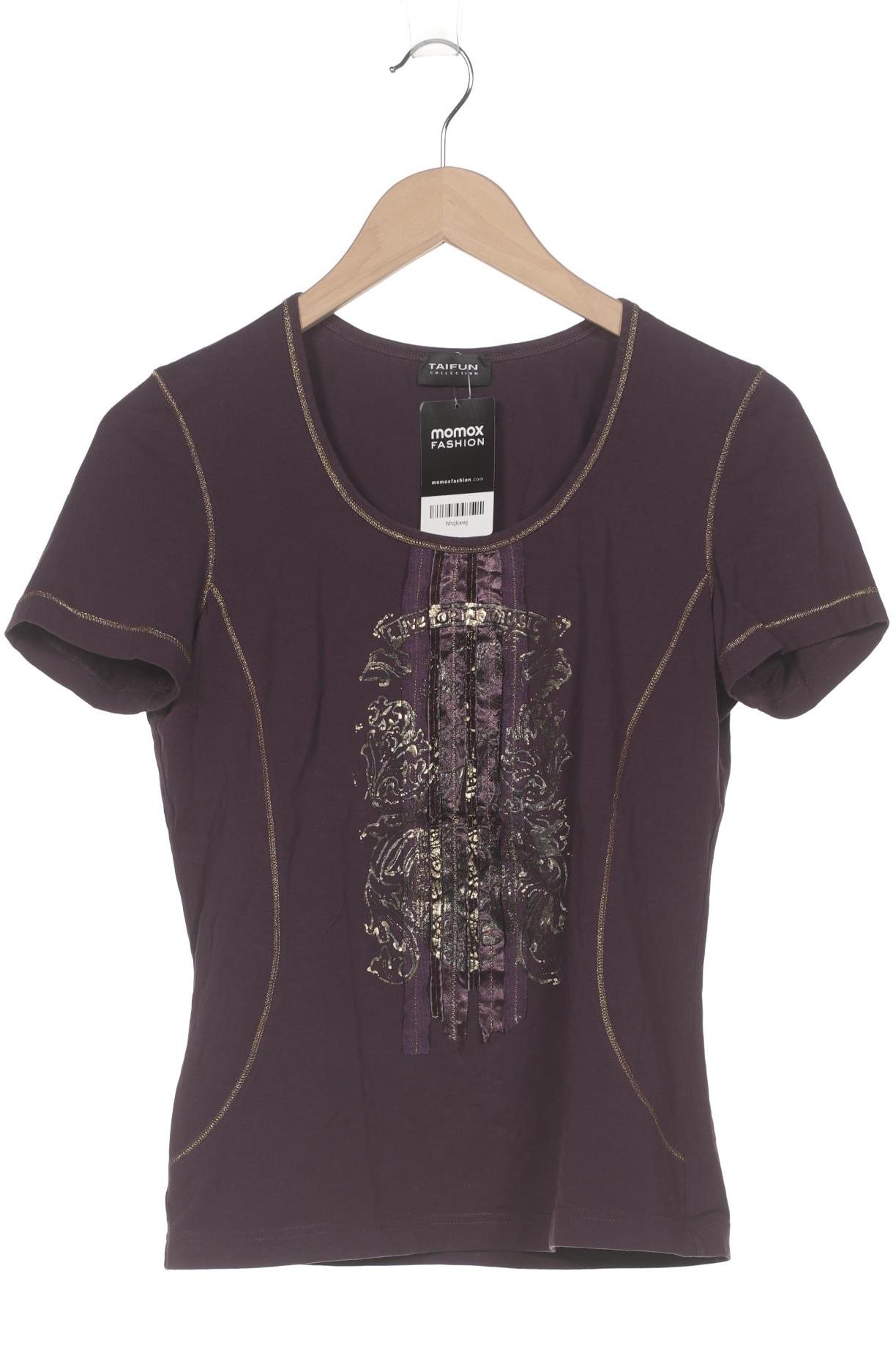 

Taifun Damen T-Shirt, flieder, Gr. 40