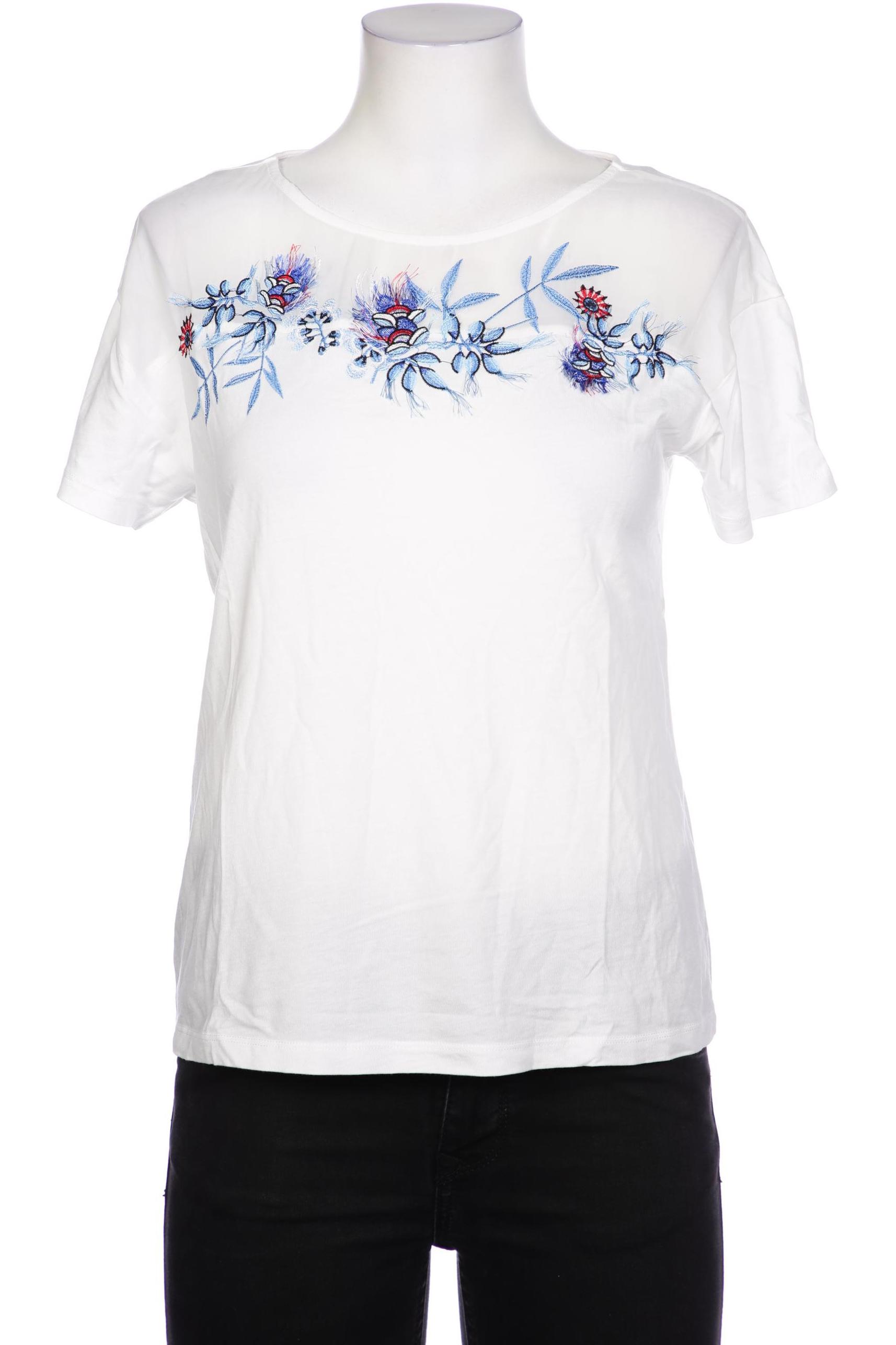 

TAIFUN Damen T-Shirt, weiß