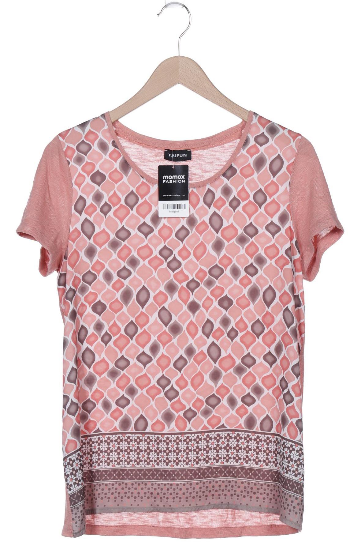 

Taifun Damen T-Shirt, orange, Gr. 40