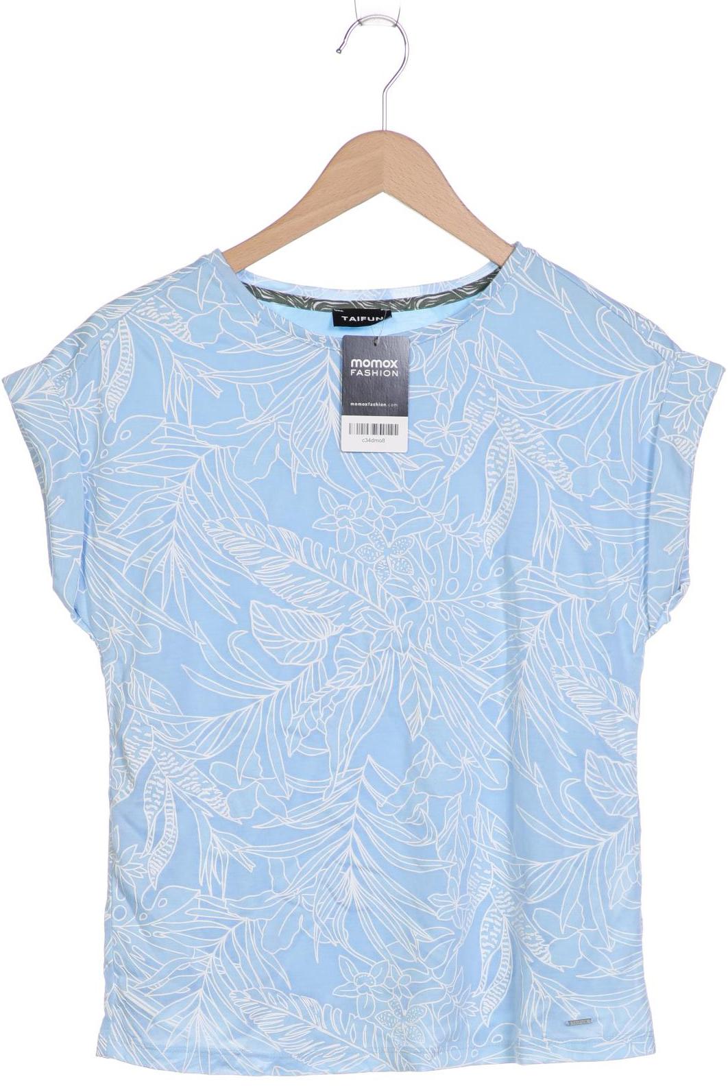 

Taifun Damen T-Shirt, hellblau, Gr. 36