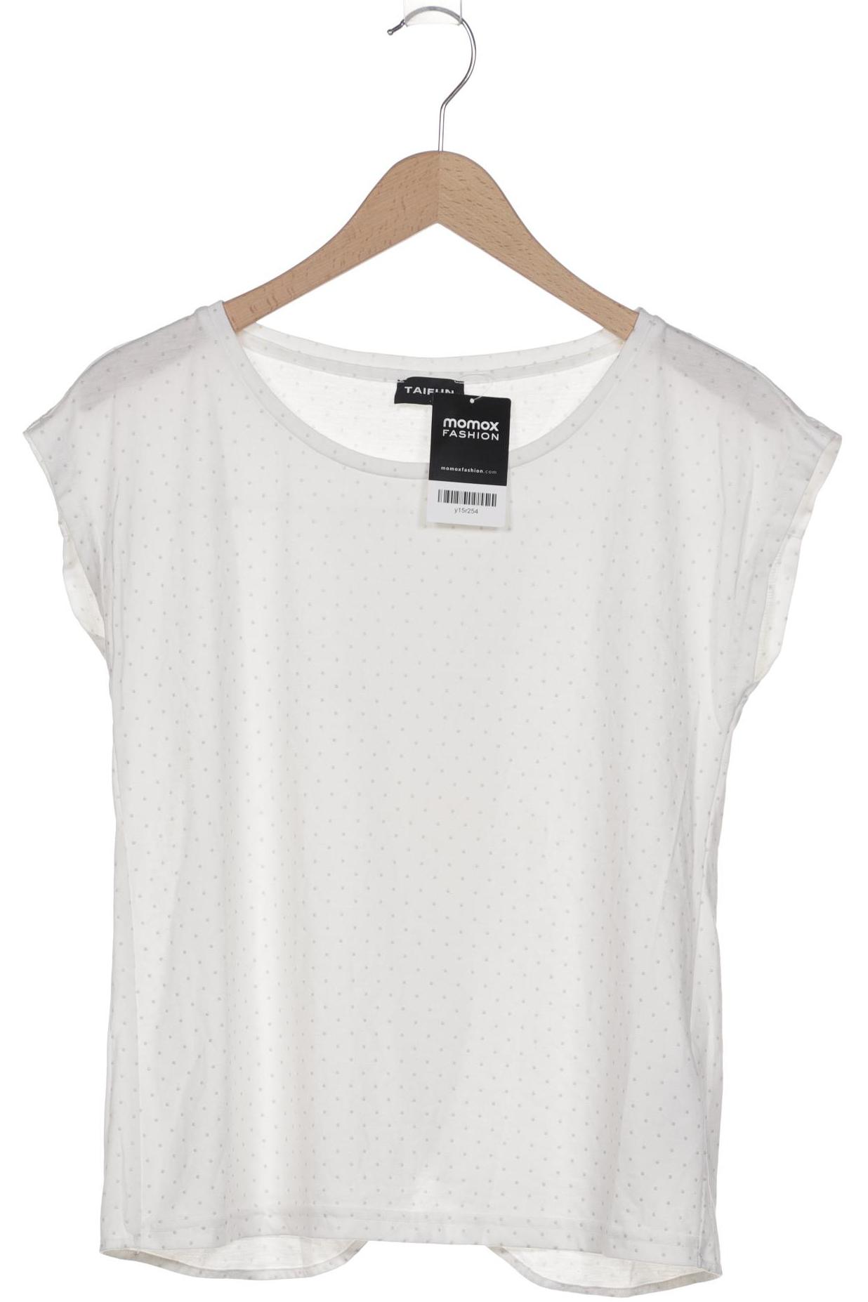 

Taifun Damen T-Shirt, weiß, Gr. 36