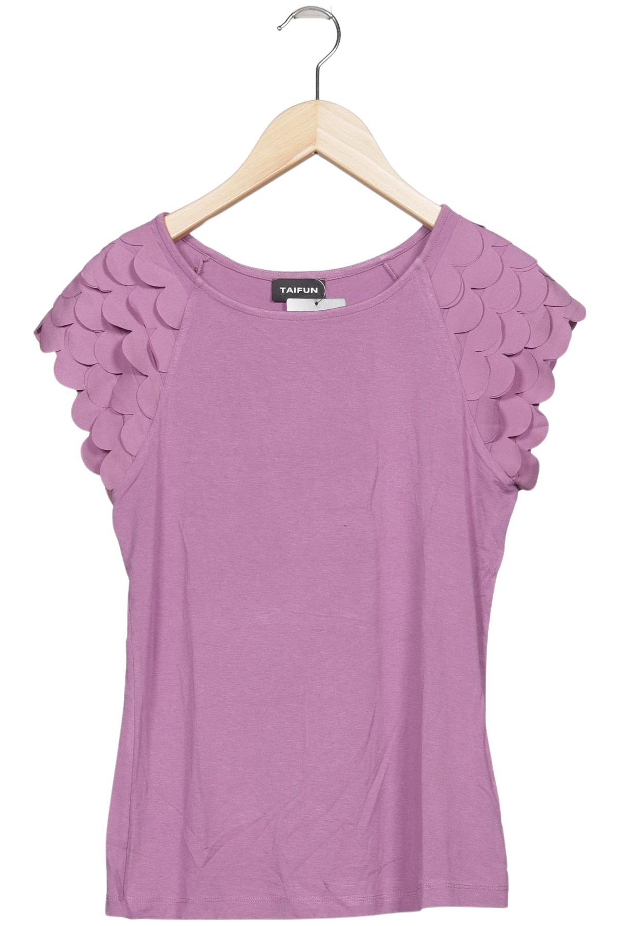 

Taifun Damen T-Shirt, flieder, Gr. 36