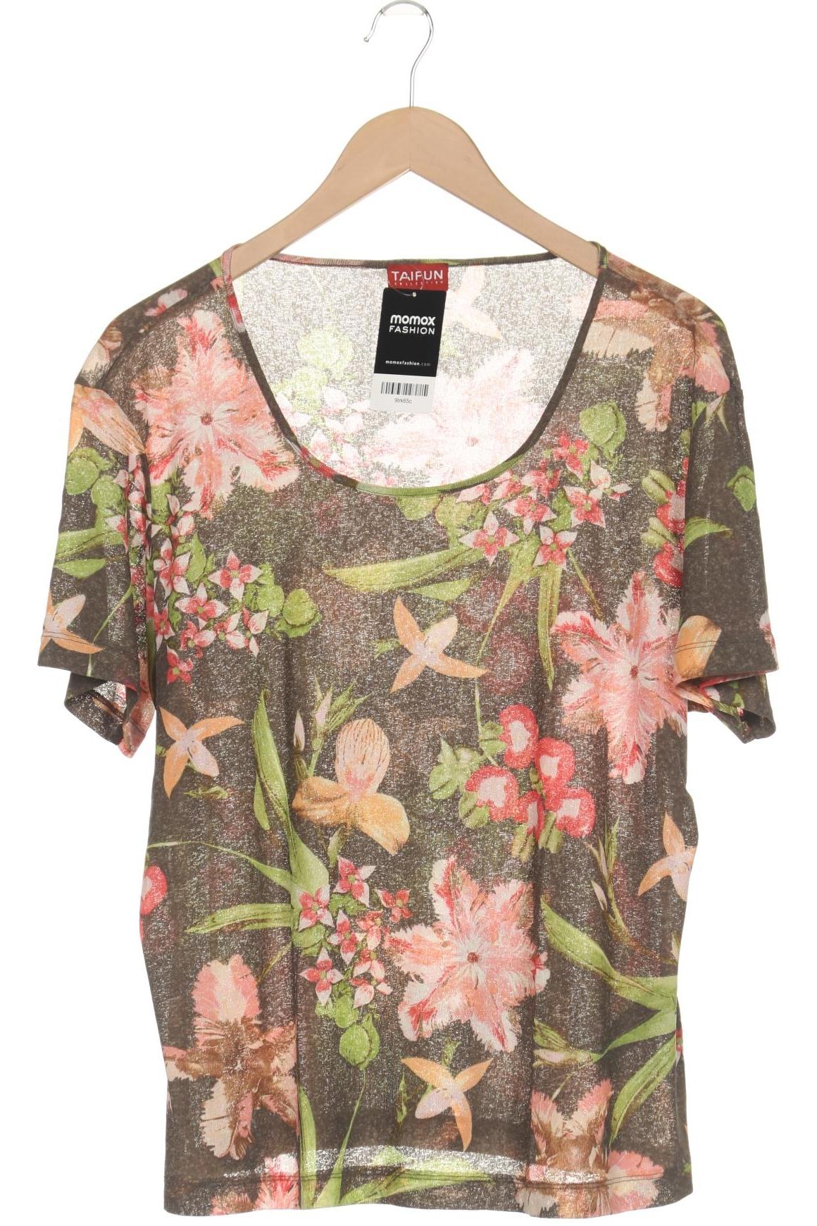 

Taifun Damen T-Shirt, grün, Gr. 46