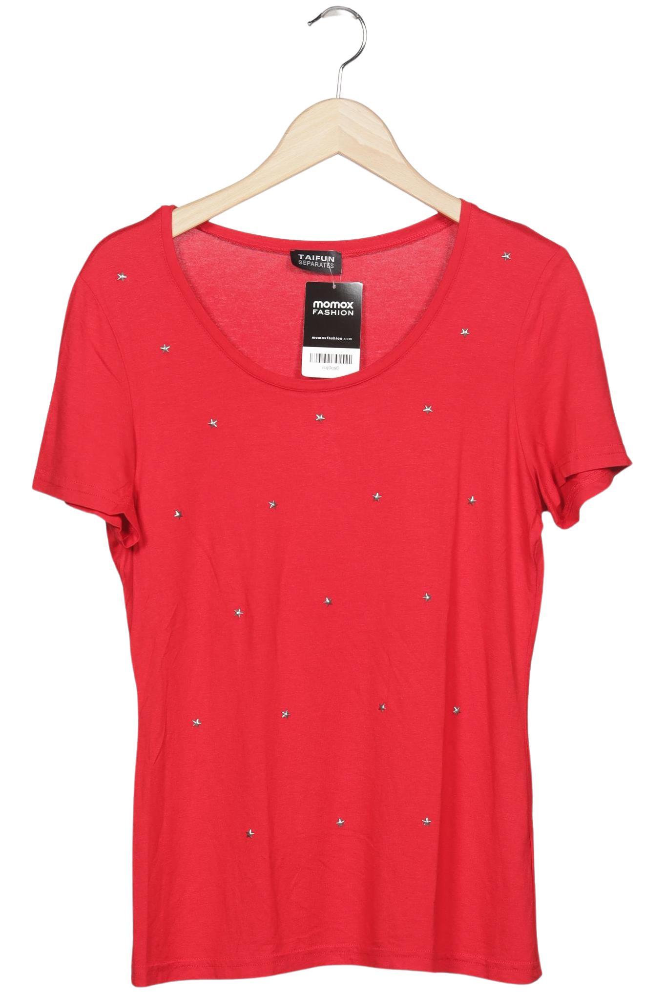 

Taifun Damen T-Shirt, rot, Gr. 40