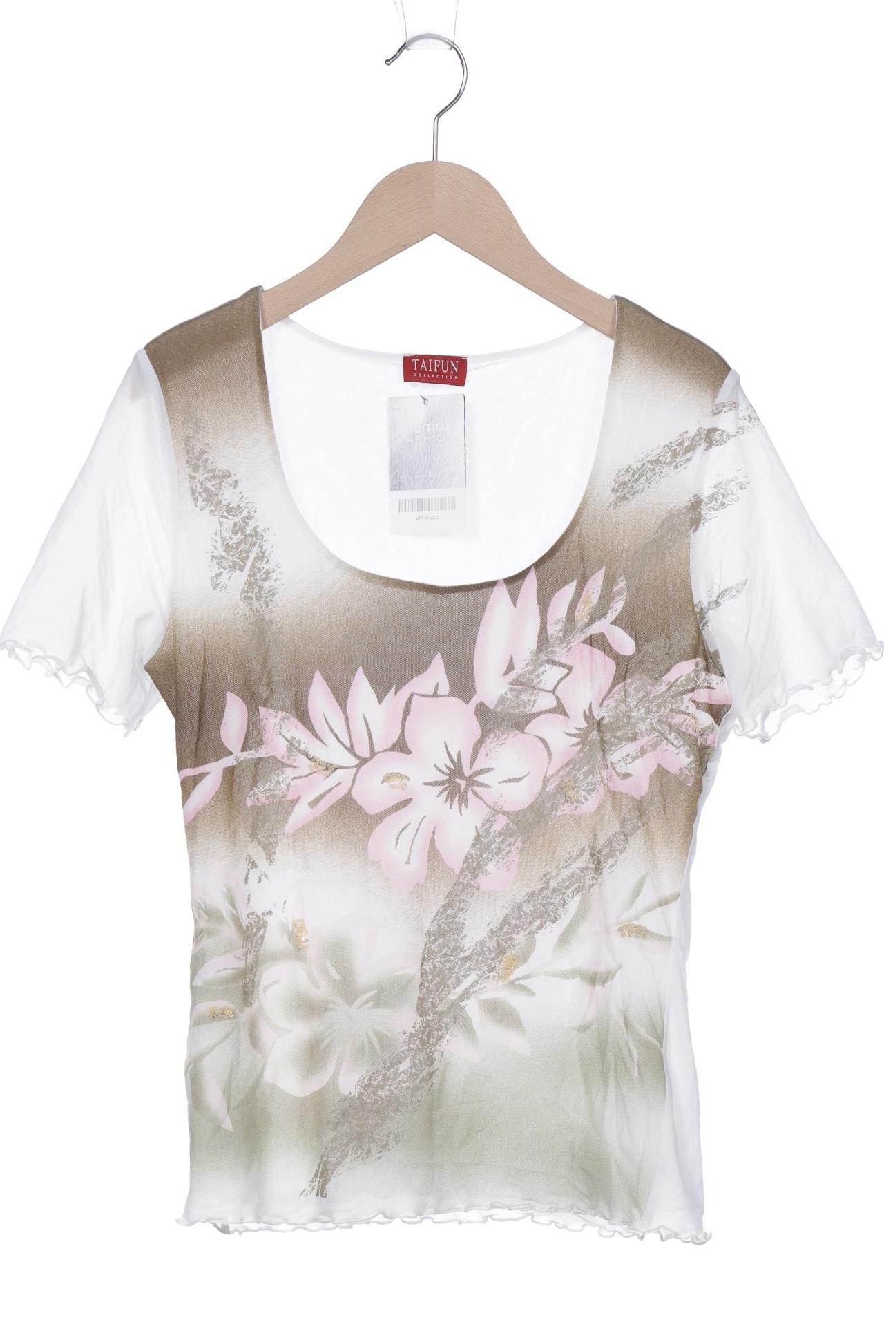 

Taifun Damen T-Shirt, beige, Gr. 40