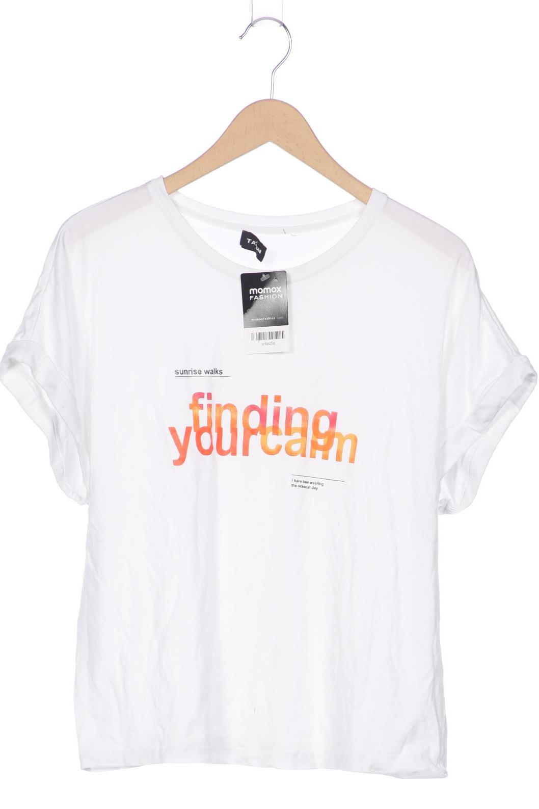 

Taifun Damen T-Shirt, weiß, Gr. 42