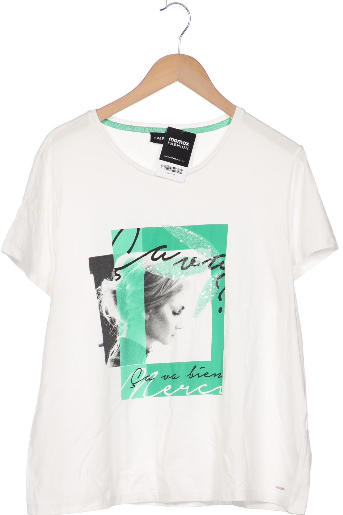 

TAIFUN Damen T-Shirt, weiß