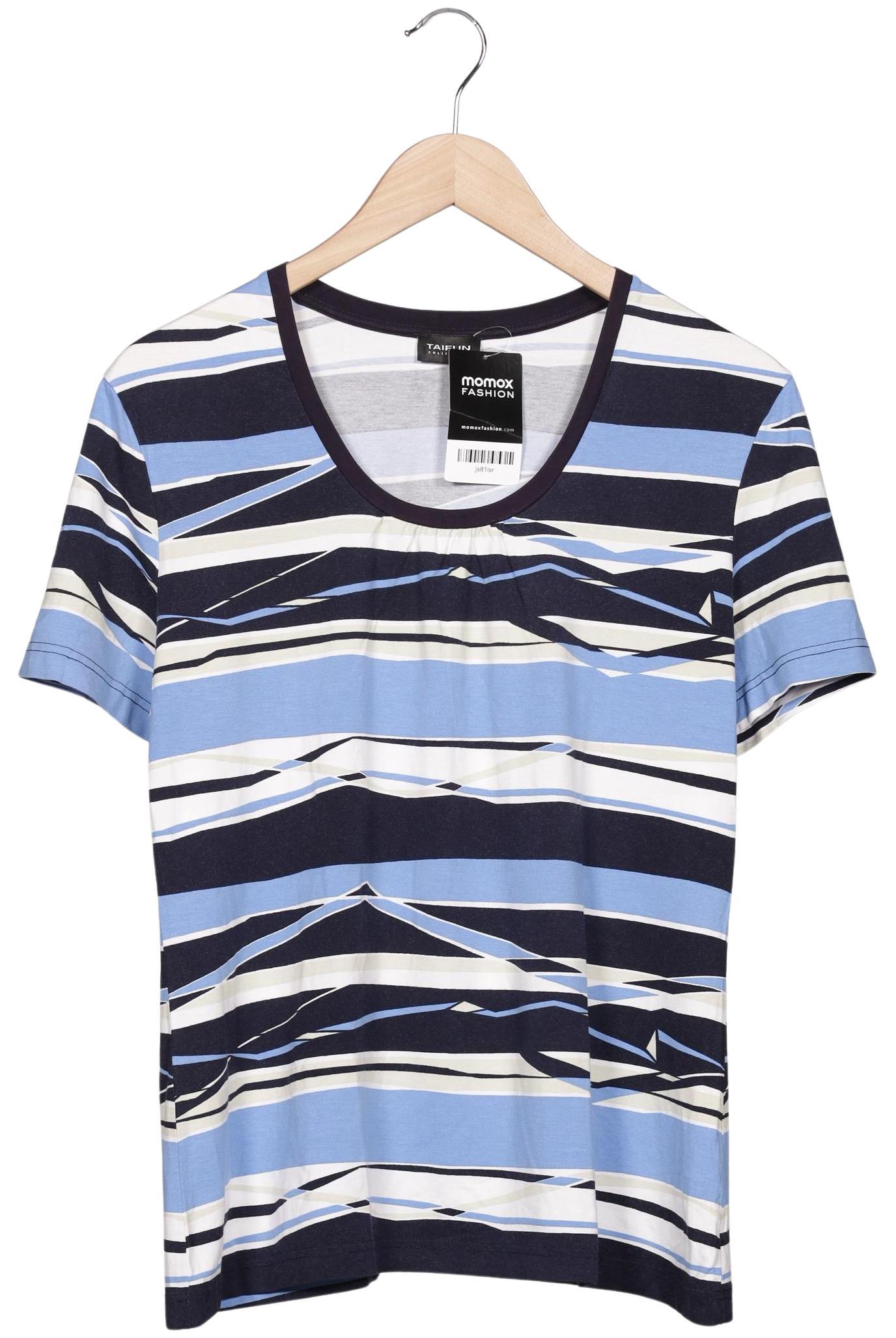 

Taifun Damen T-Shirt, blau, Gr. 42