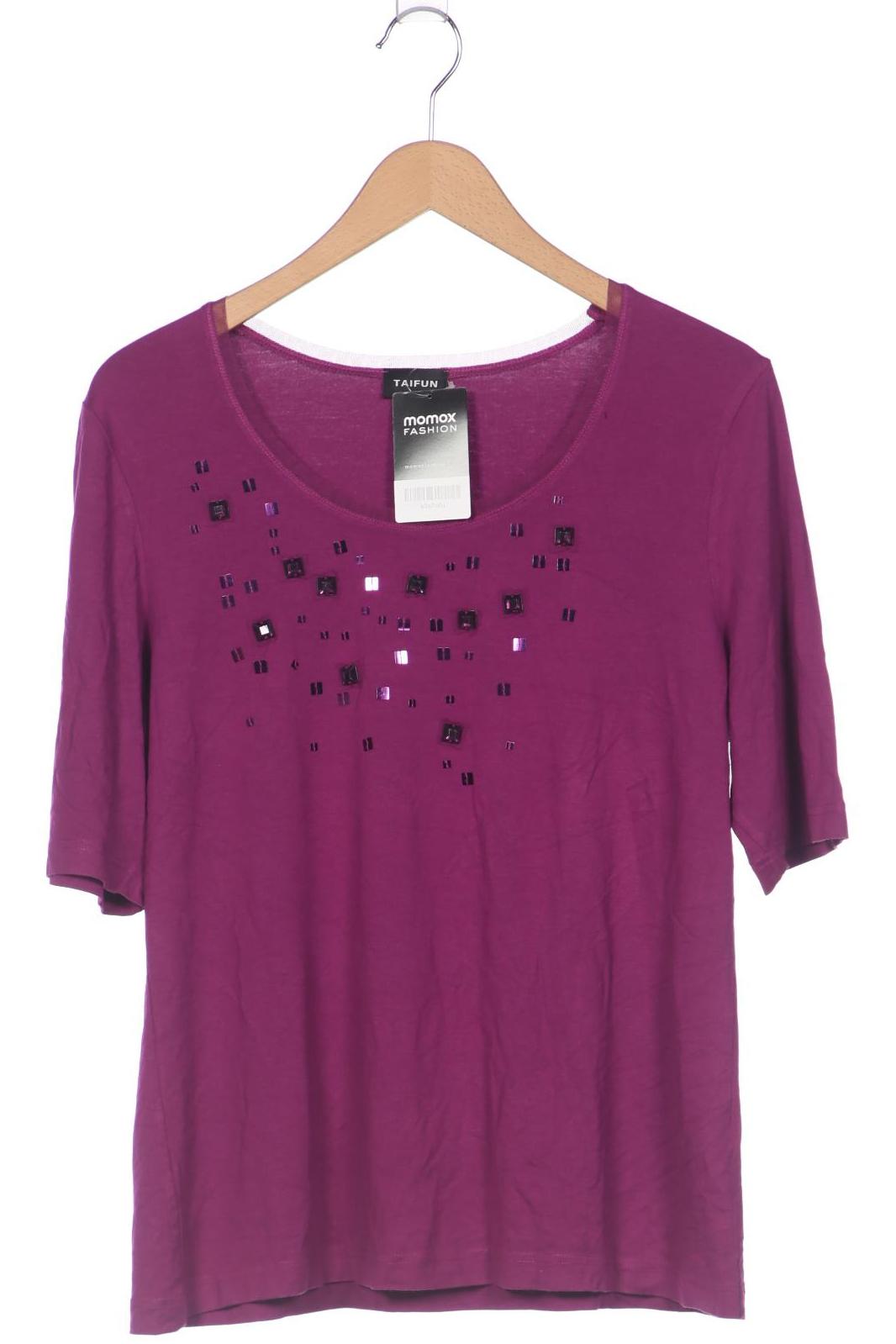 

Taifun Damen T-Shirt, flieder, Gr. 44