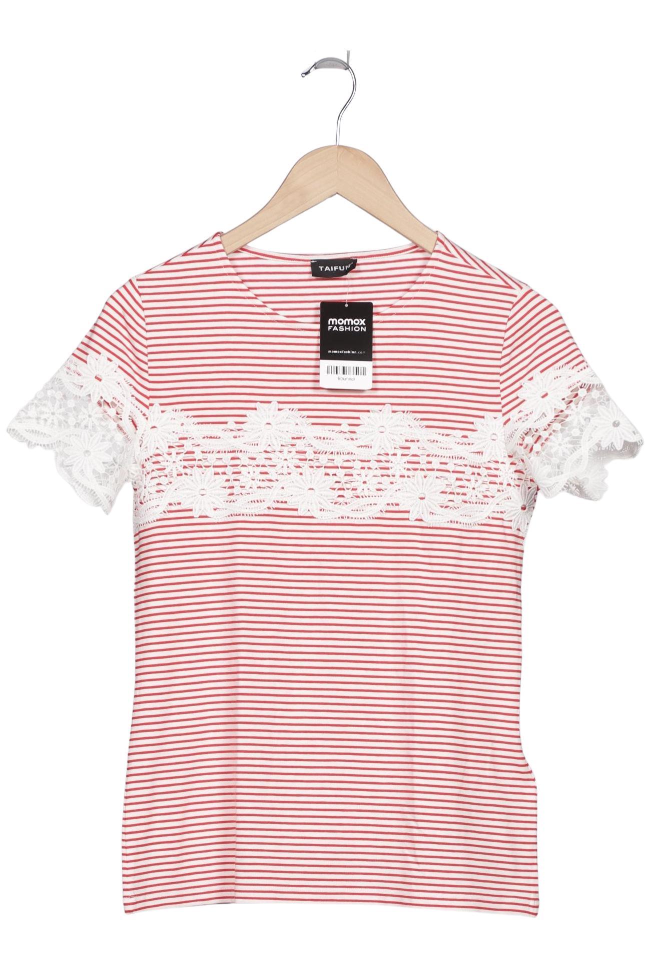 

Taifun Damen T-Shirt, weiß, Gr. 36