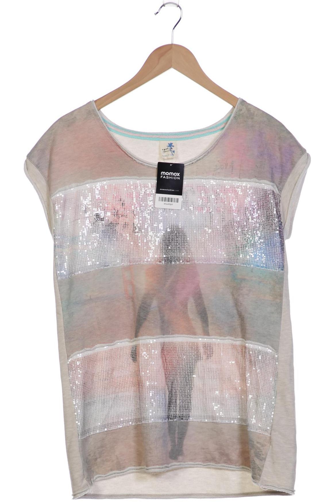 

Taifun Damen T-Shirt, grau, Gr. 40