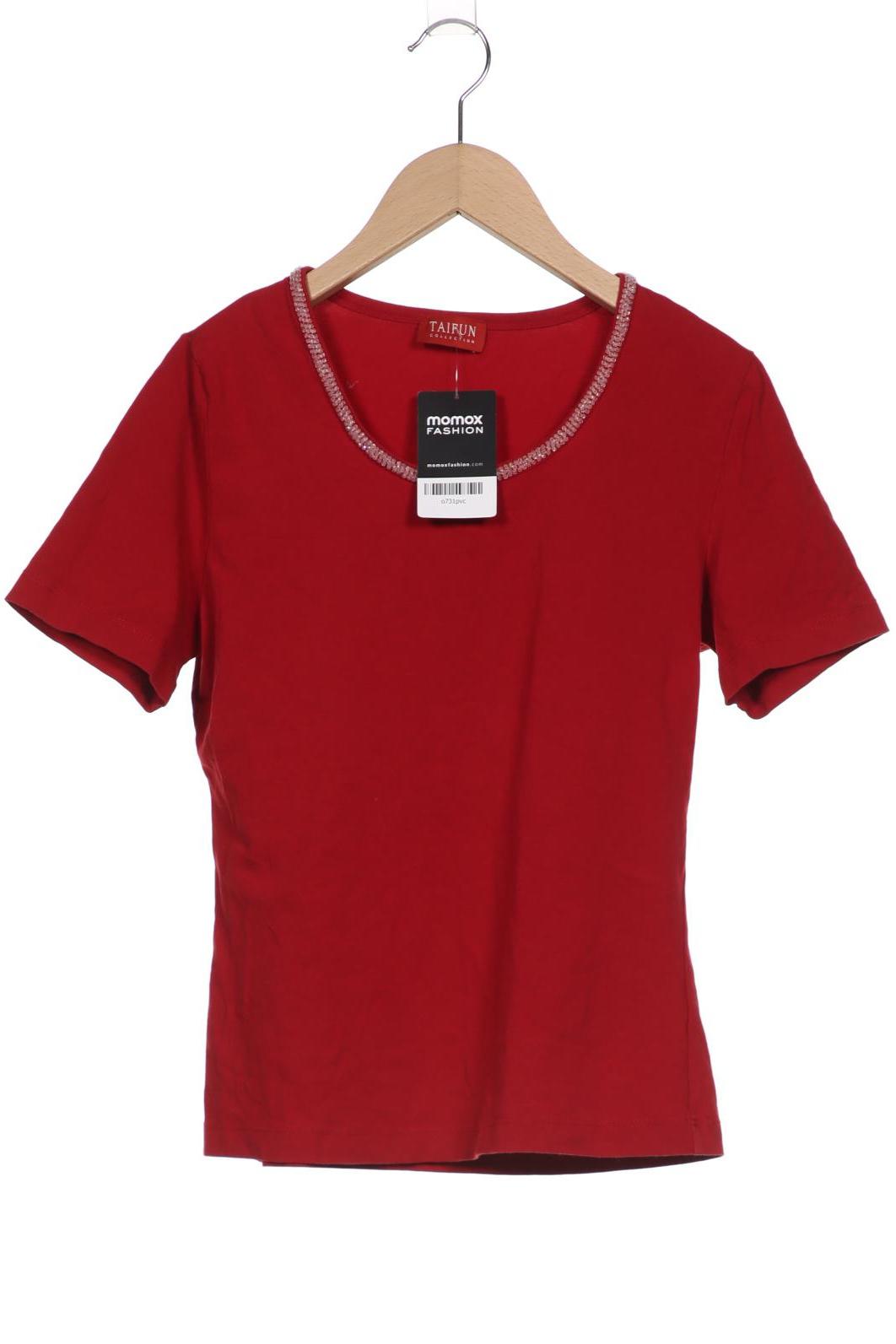 

TAIFUN Damen T-Shirt, rot