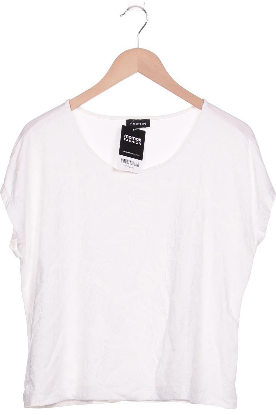 

TAIFUN Damen T-Shirt, weiß