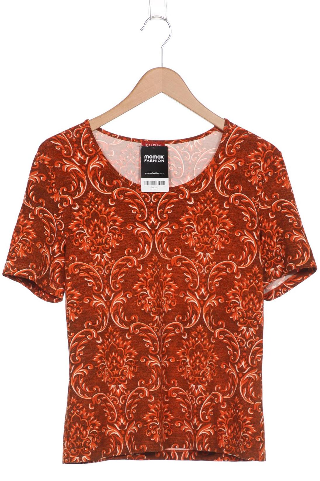 

Taifun Damen T-Shirt, orange, Gr. 42