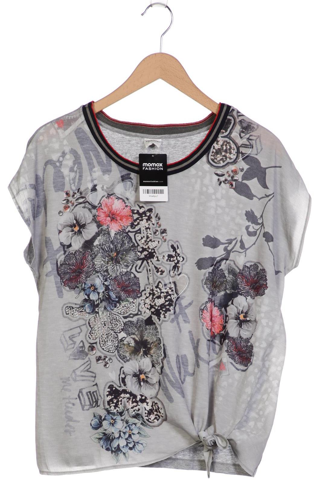 

Taifun Damen T-Shirt, grau, Gr. 42