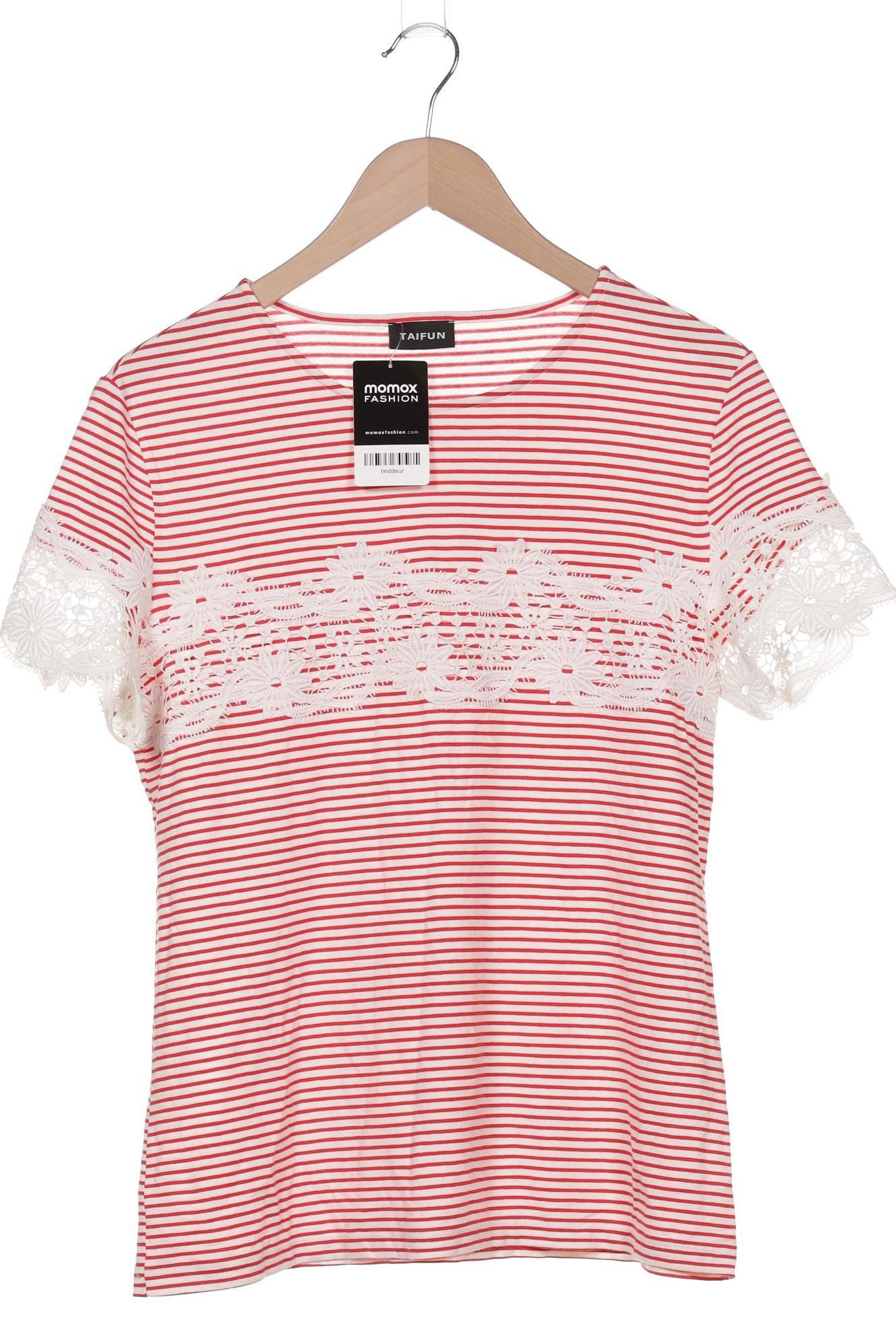 

Taifun Damen T-Shirt, weiß, Gr. 40