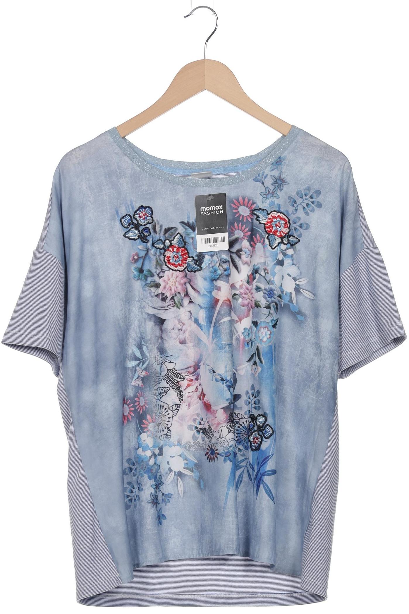 

Taifun Damen T-Shirt, blau, Gr. 44