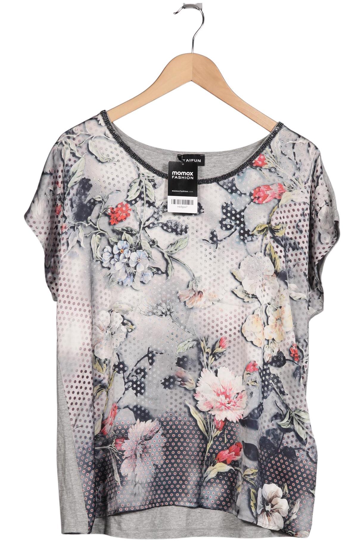 

Taifun Damen T-Shirt, grau, Gr. 44