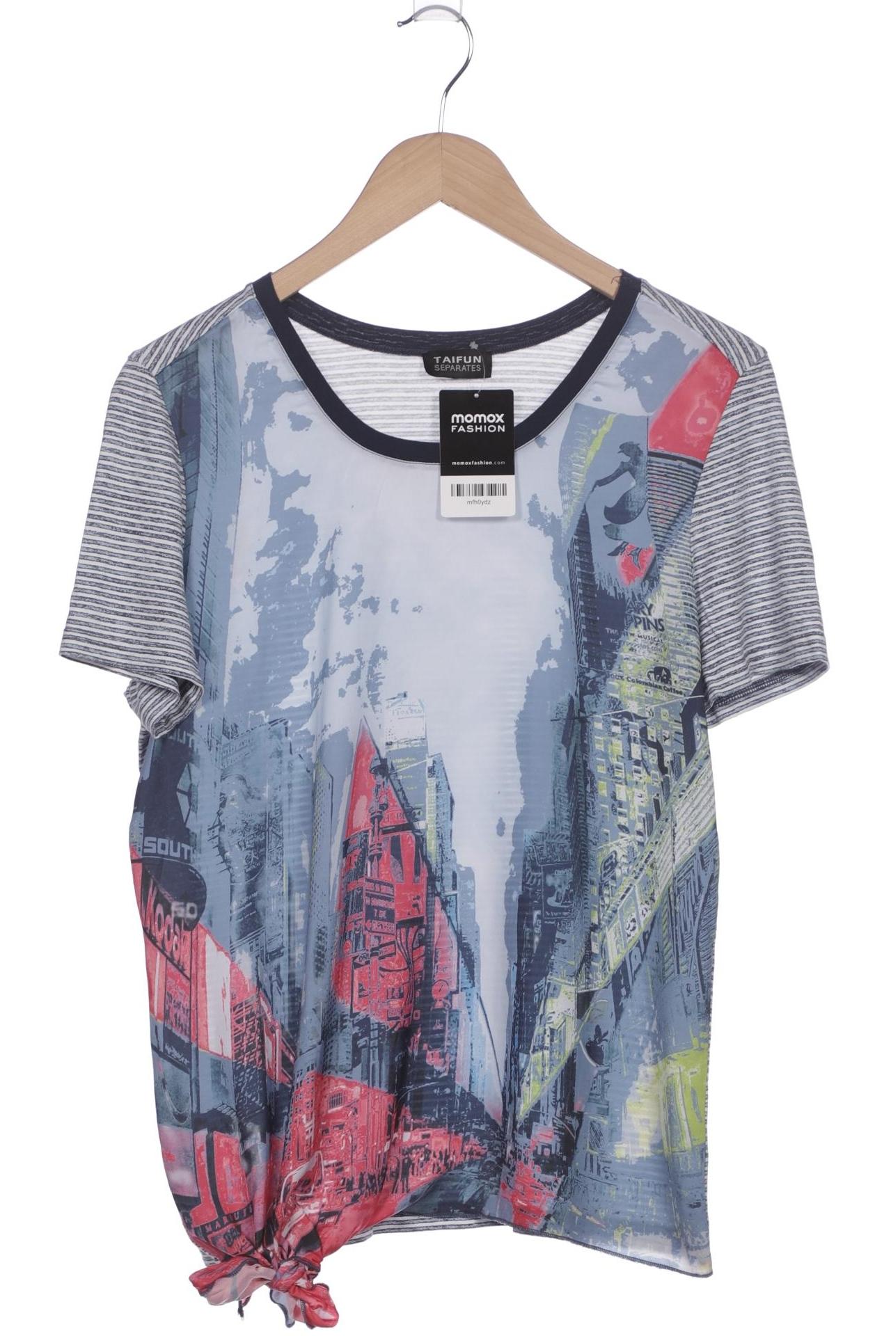 

Taifun Damen T-Shirt, blau, Gr. 40