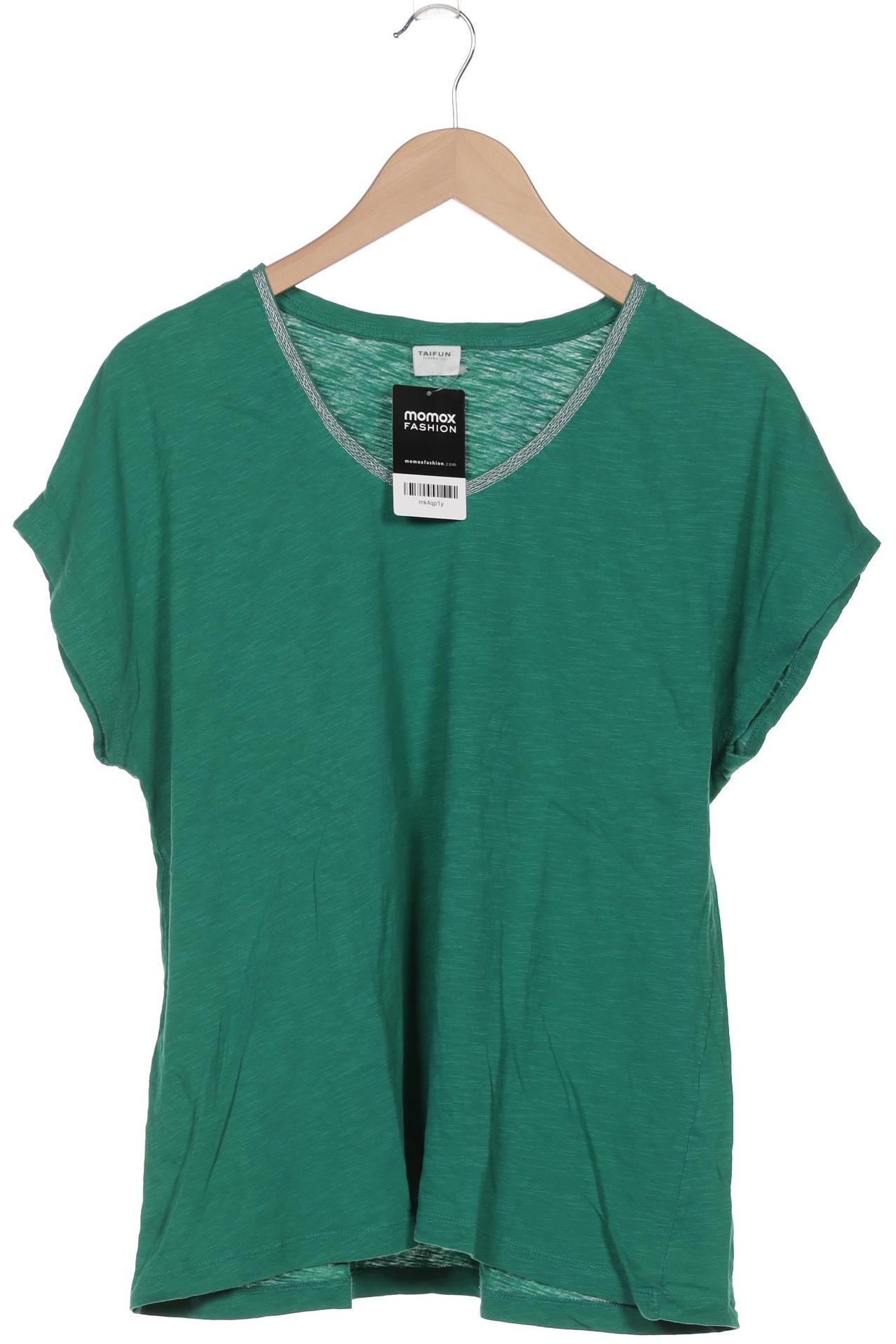 

Taifun Damen T-Shirt, grün, Gr. 44