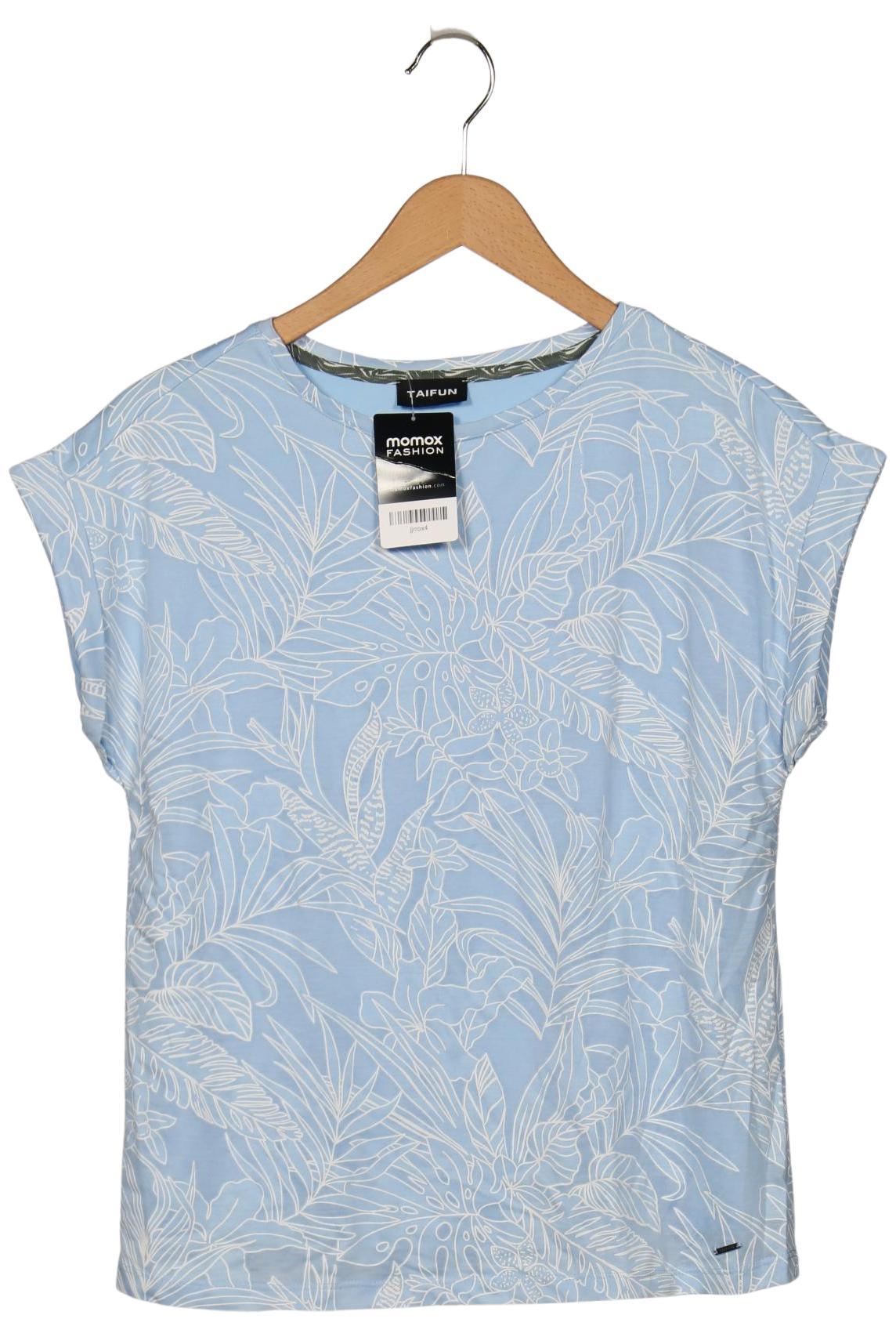 

Taifun Damen T-Shirt, hellblau, Gr. 38