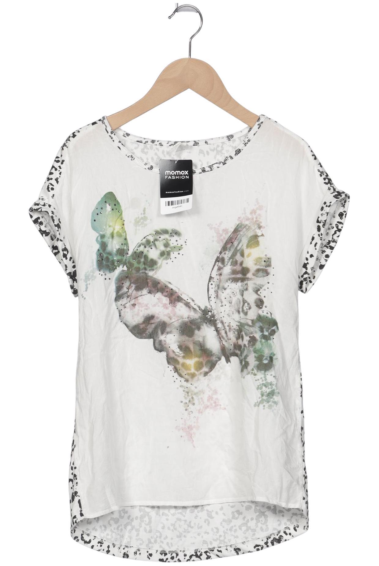 

Taifun Damen T-Shirt, weiß, Gr. 34