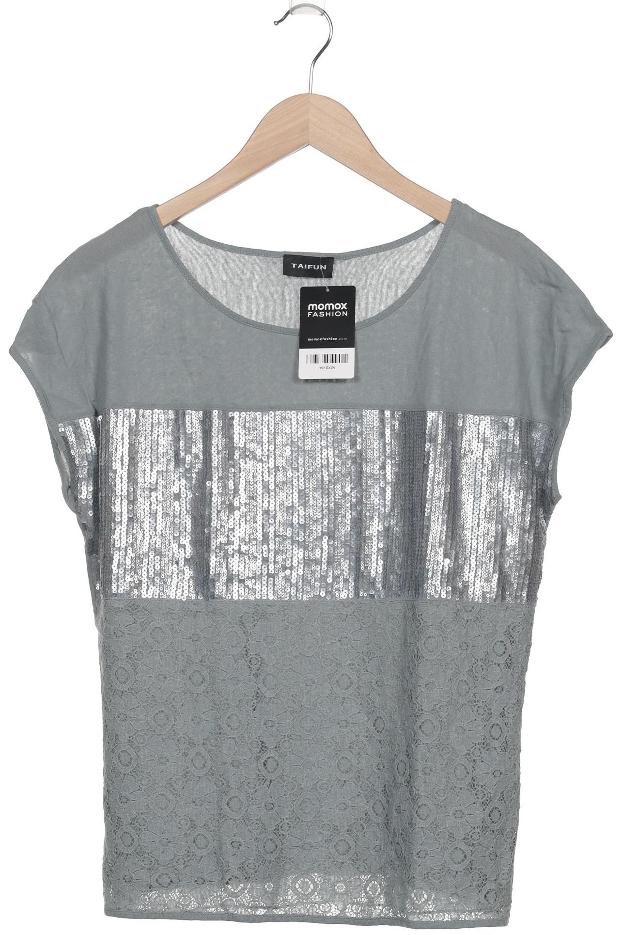 

Taifun Damen T-Shirt, blau, Gr. 44