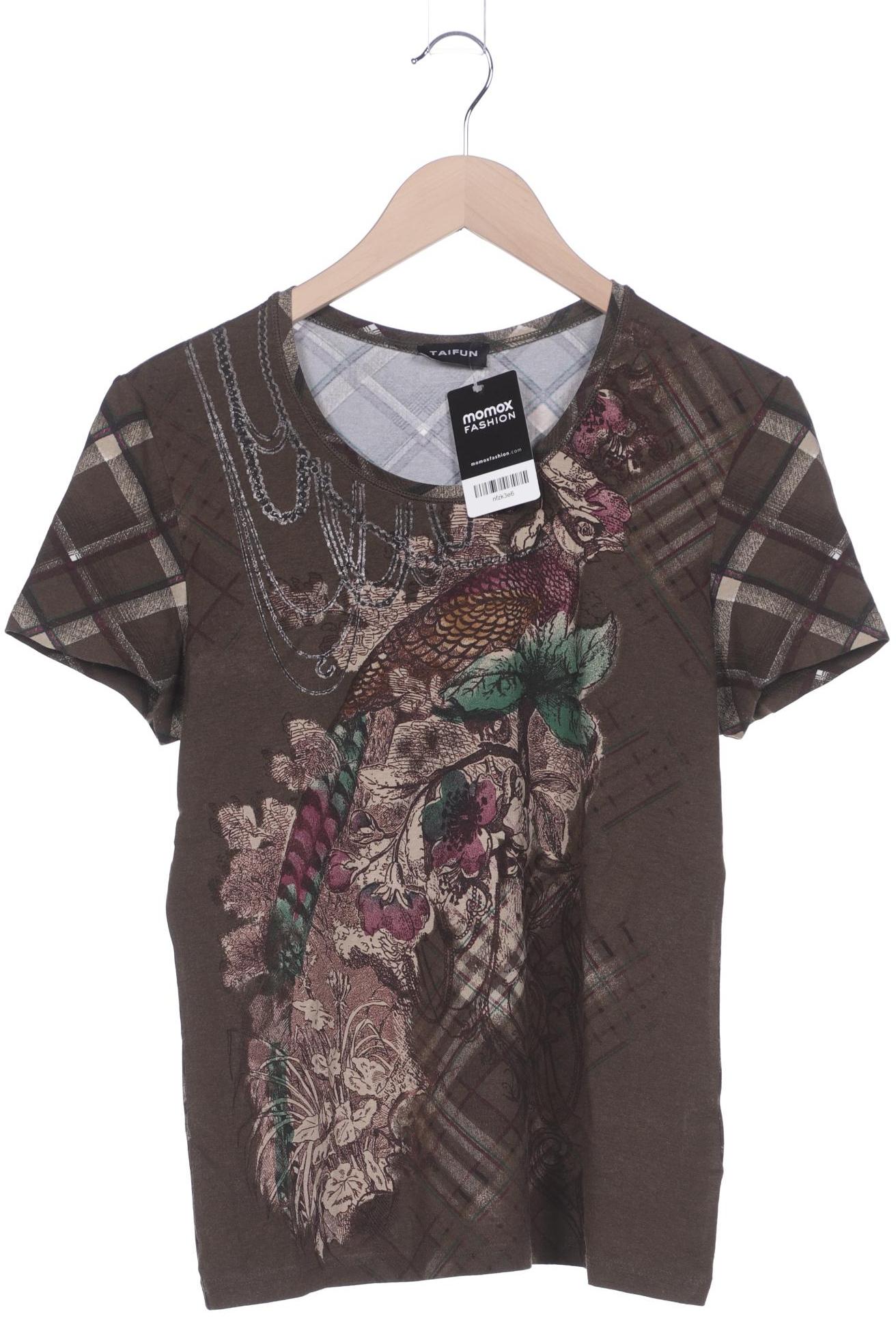 

Taifun Damen T-Shirt, grün, Gr. 42
