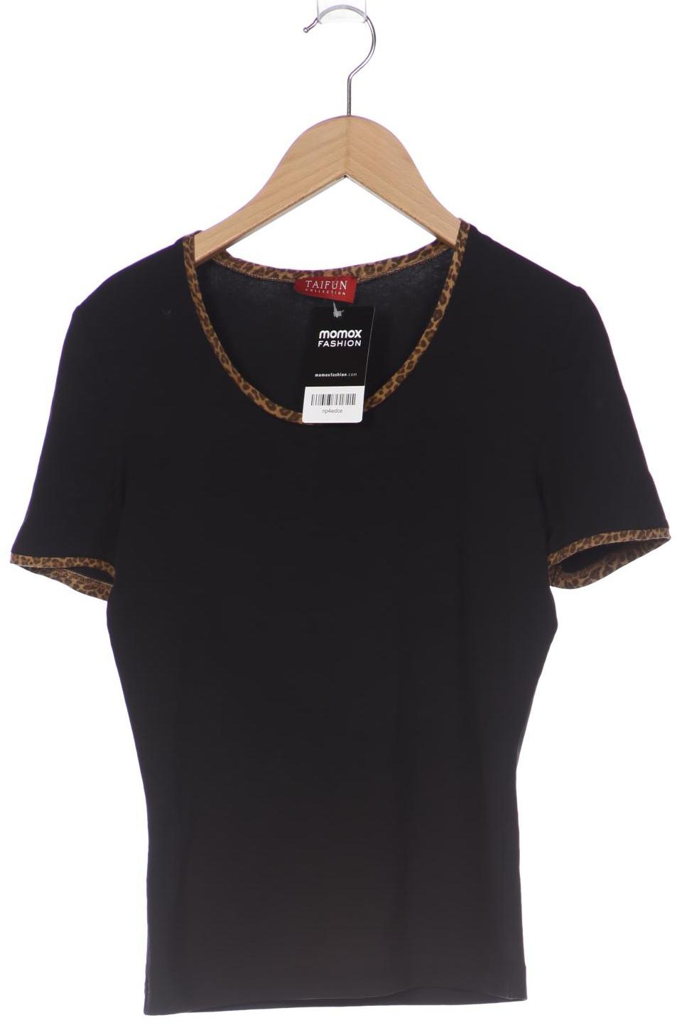 

TAIFUN Damen T-Shirt, schwarz