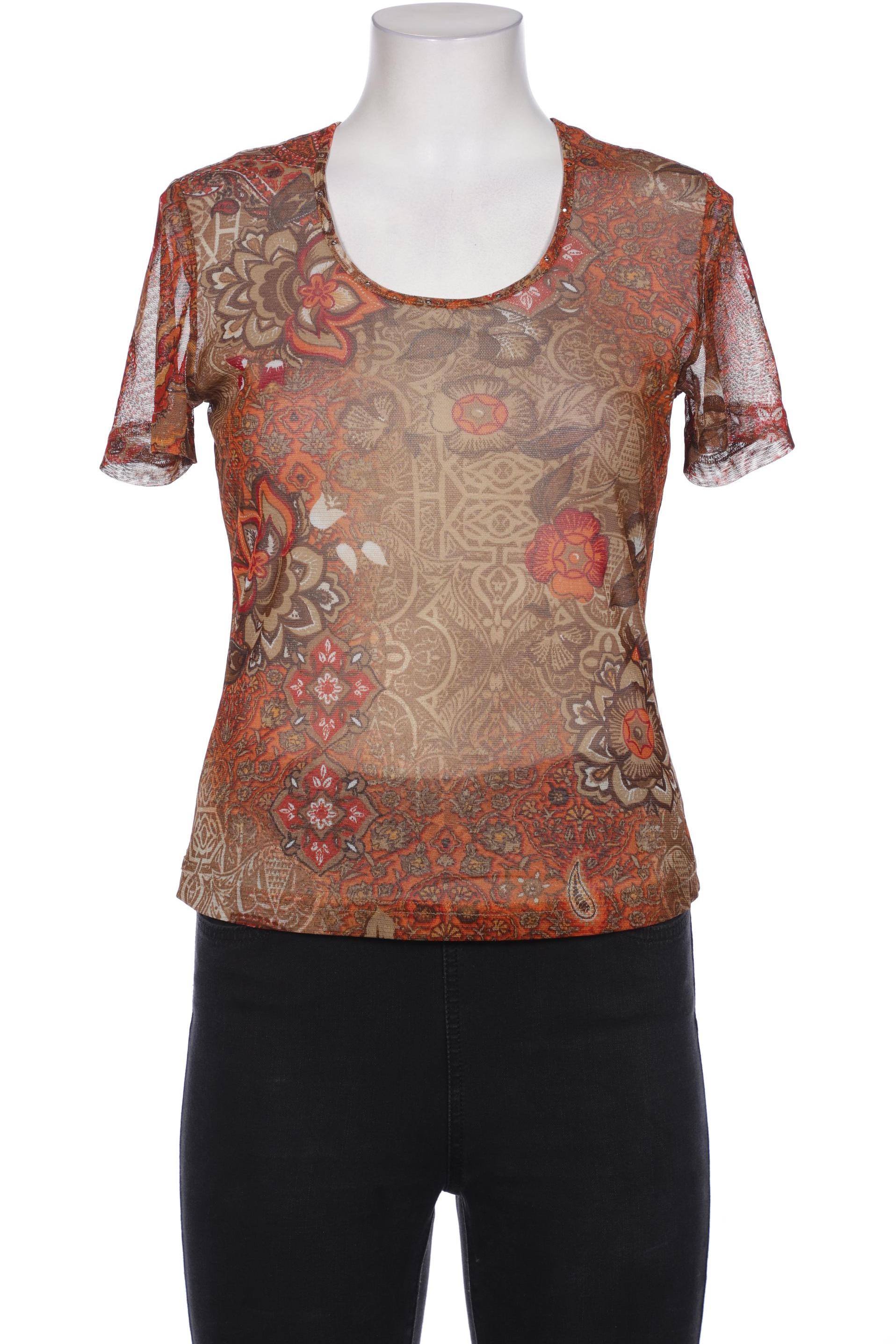 

Taifun Damen T-Shirt, braun, Gr. 40