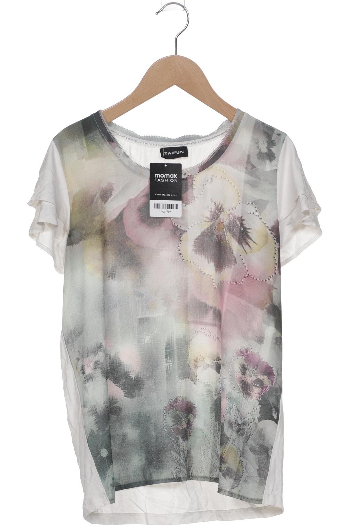 

Taifun Damen T-Shirt, grün, Gr. 36