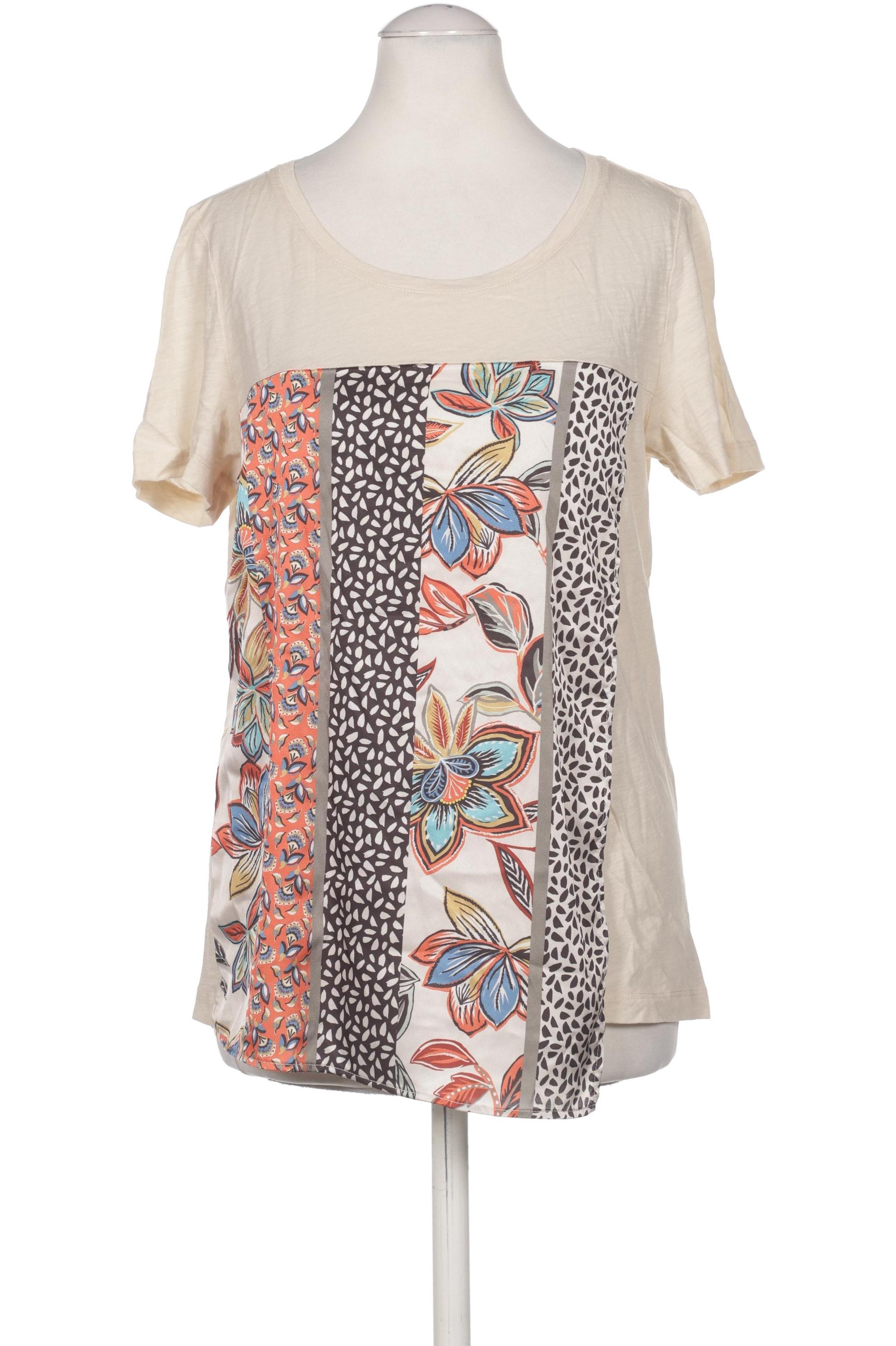 

Taifun Damen T-Shirt, beige, Gr. 32