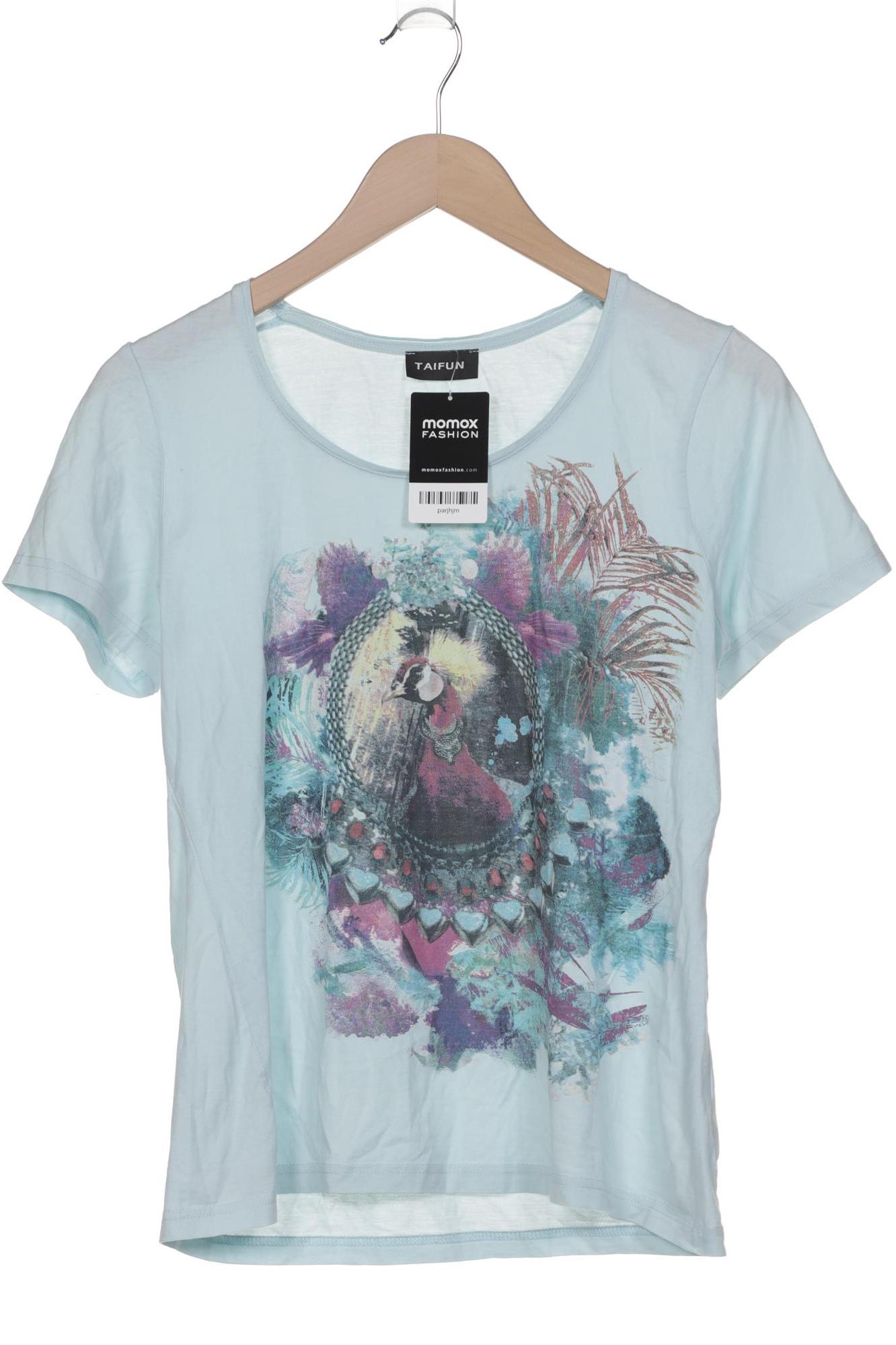 

Taifun Damen T-Shirt, hellblau, Gr. 38