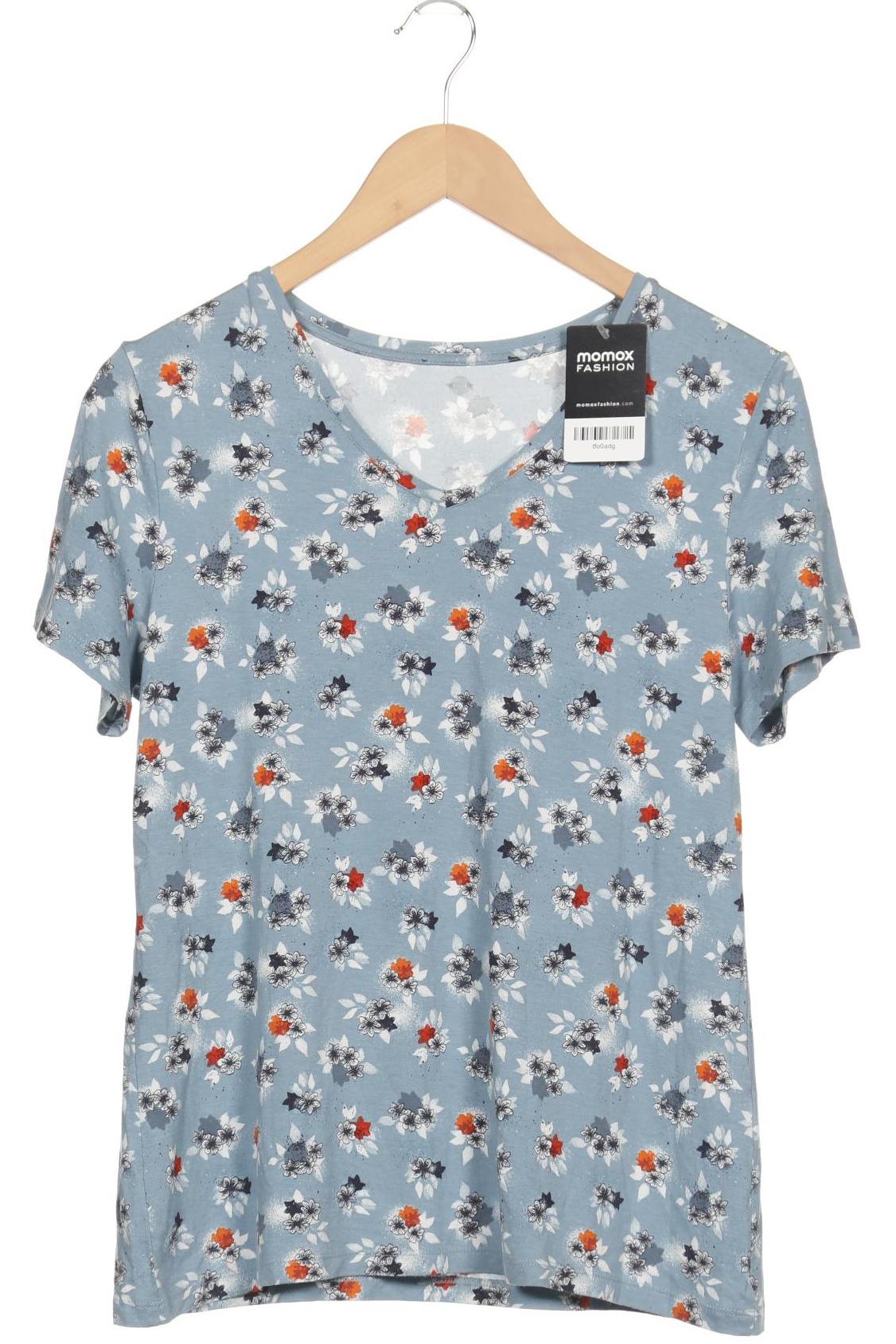 

Taifun Damen T-Shirt, hellblau, Gr. 38