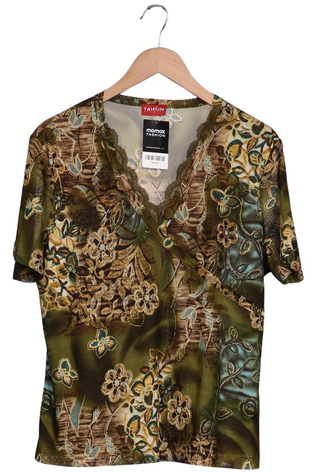 

Taifun Damen T-Shirt, grün, Gr. 46