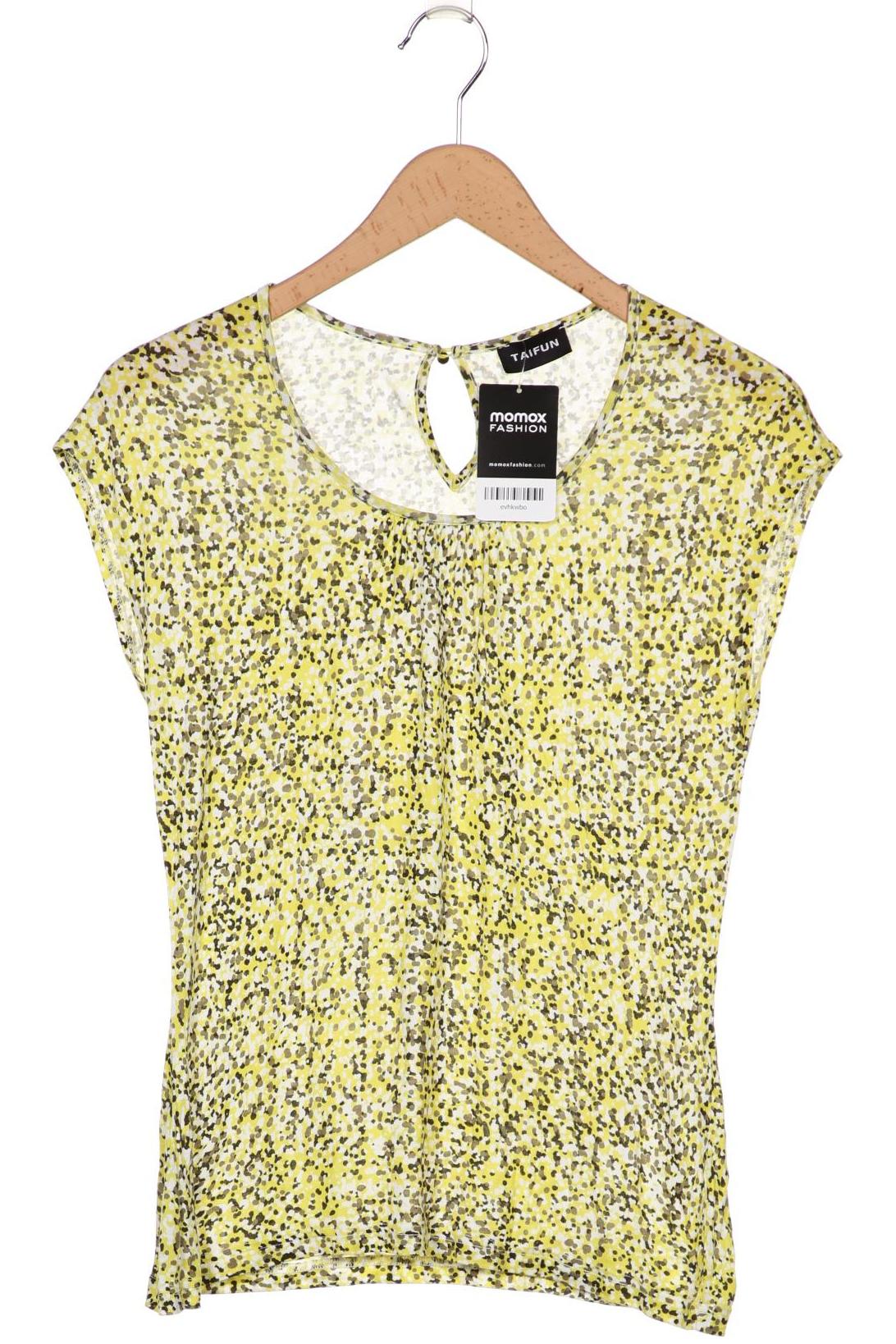

Taifun Damen T-Shirt, gelb, Gr. 36