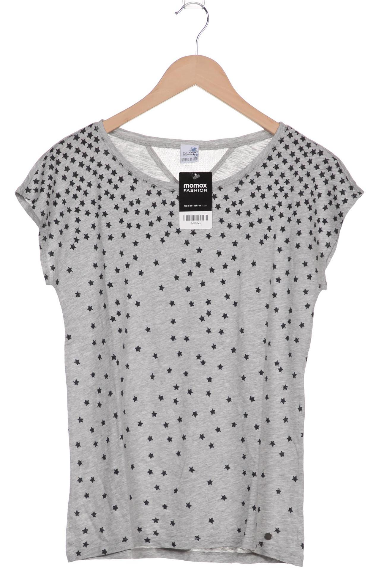 

Taifun Damen T-Shirt, grau, Gr. 36