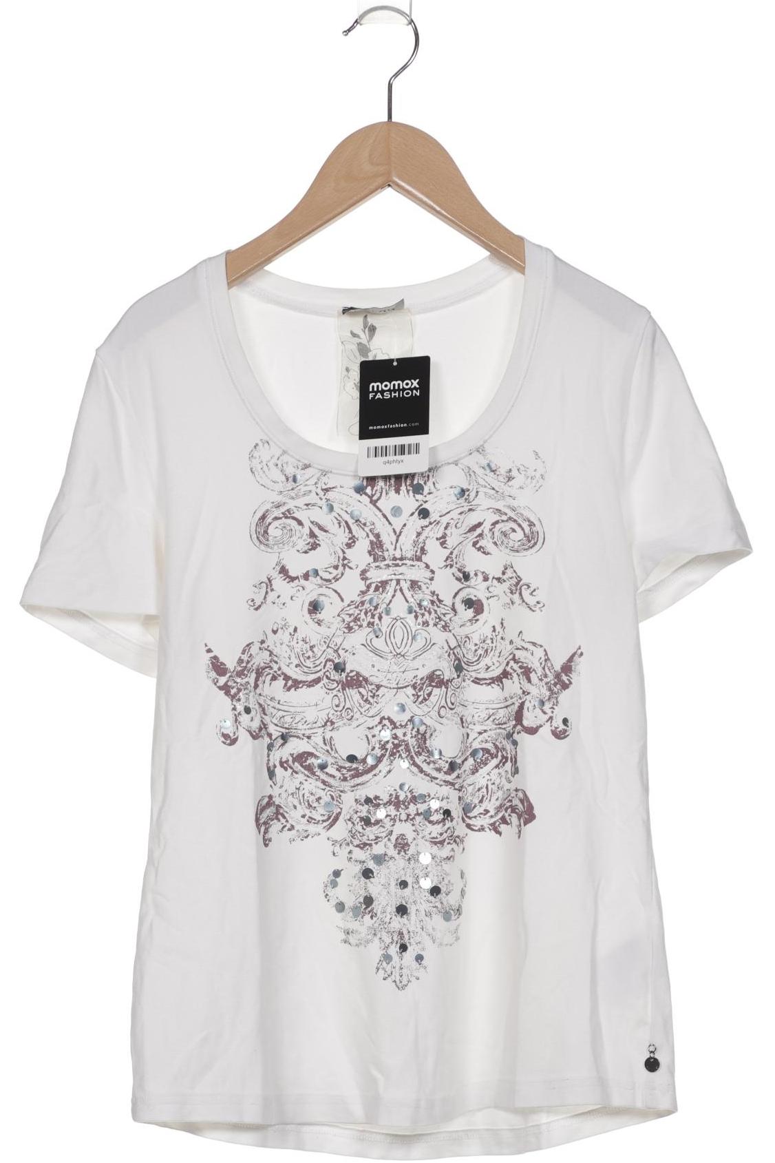 

Taifun Damen T-Shirt, weiß, Gr. 40