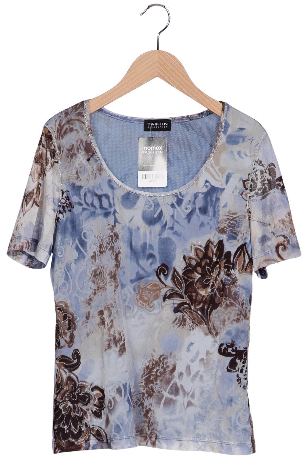 

Taifun Damen T-Shirt, blau, Gr. 42