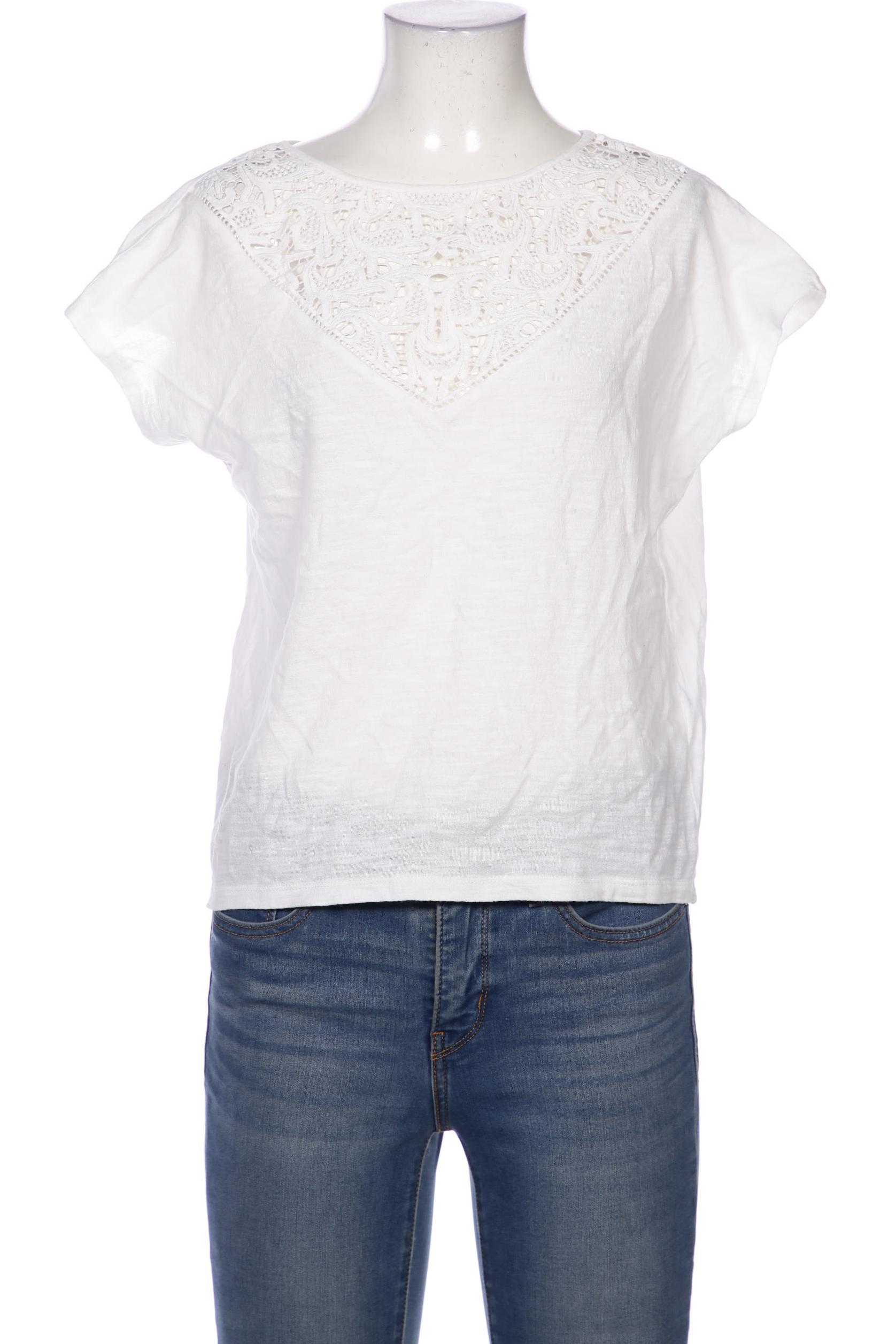 

Taifun Damen T-Shirt, weiß, Gr. 36