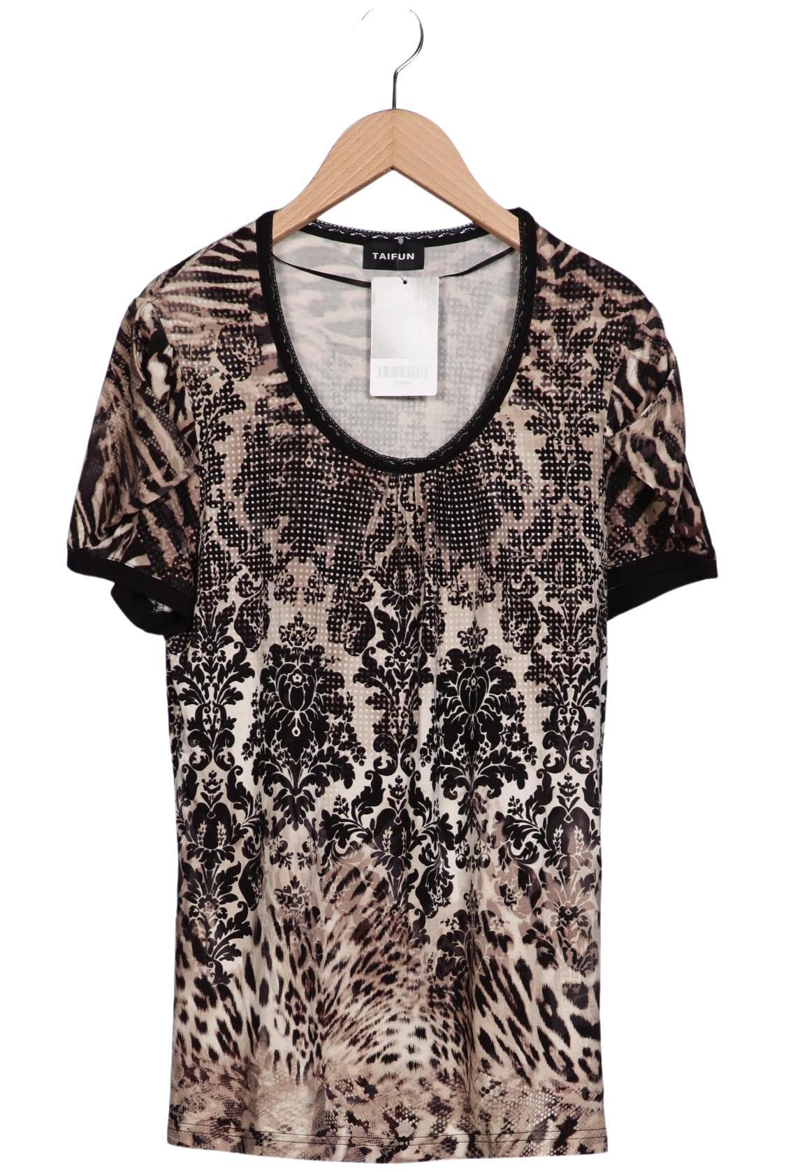 

Taifun Damen T-Shirt, beige, Gr. 40