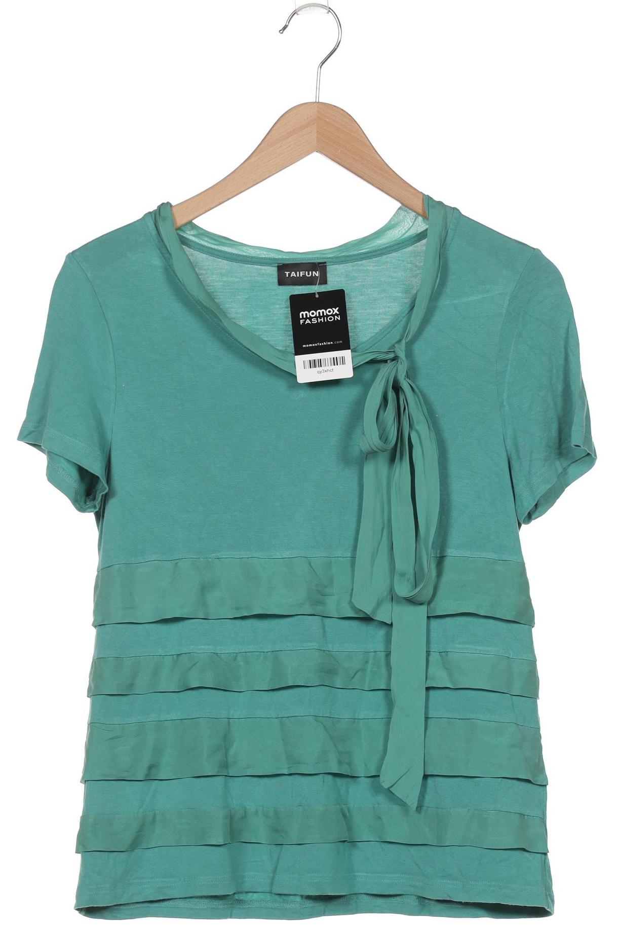 

Taifun Damen T-Shirt, türkis, Gr. 40