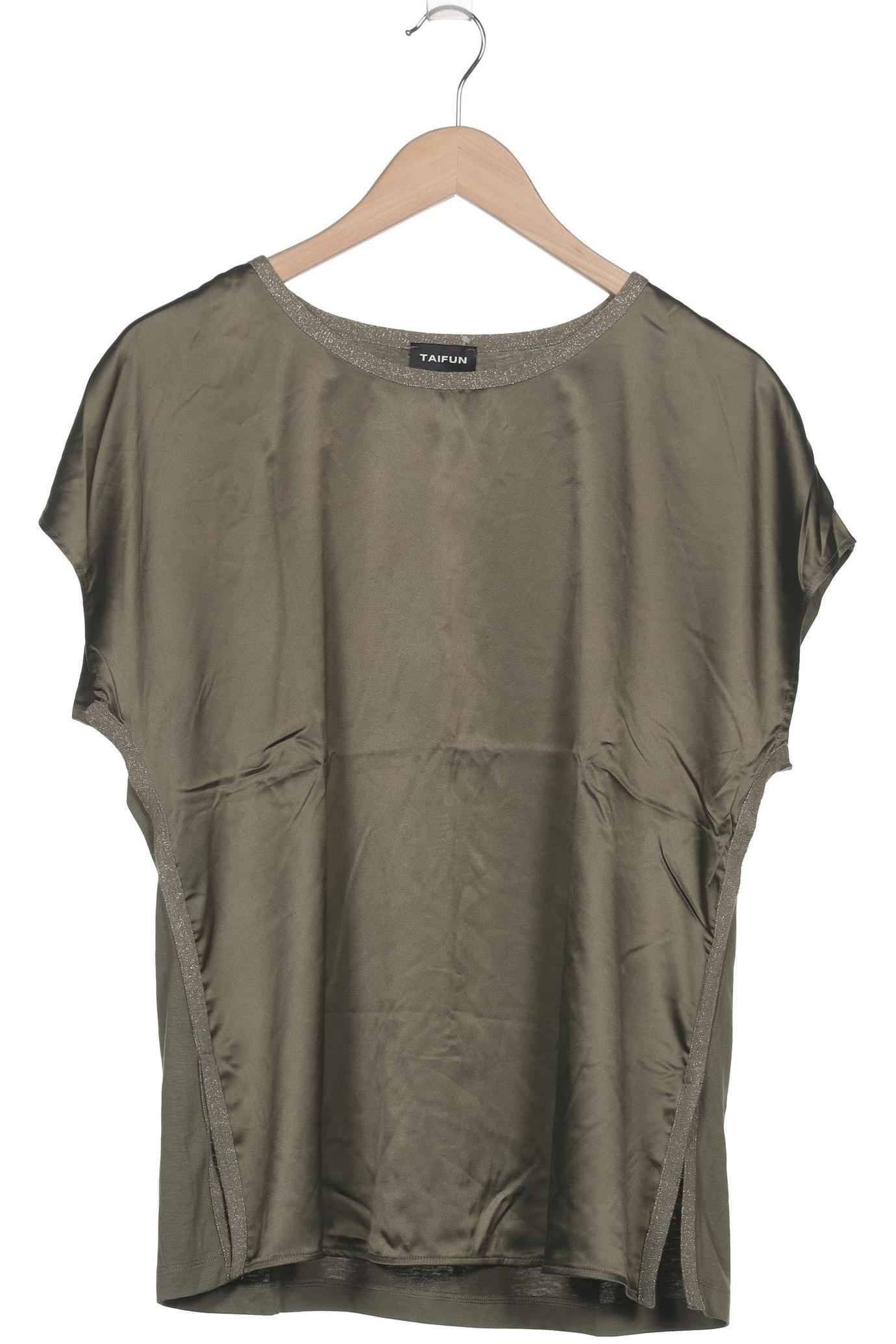 

Taifun Damen T-Shirt, grün, Gr. 44